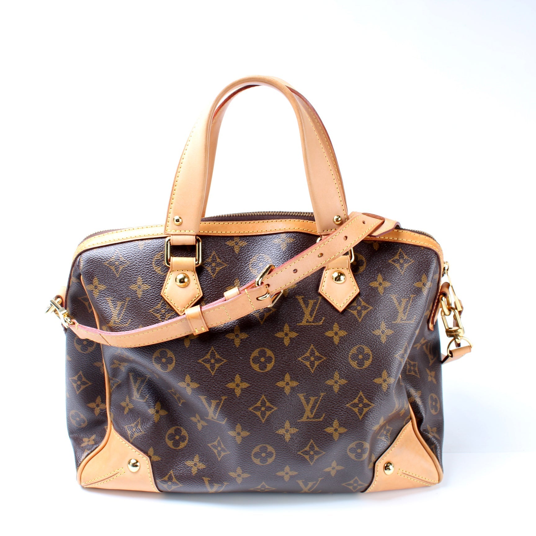 Louis Vuitton Retiro Monogram PM Handbag Monogram 10