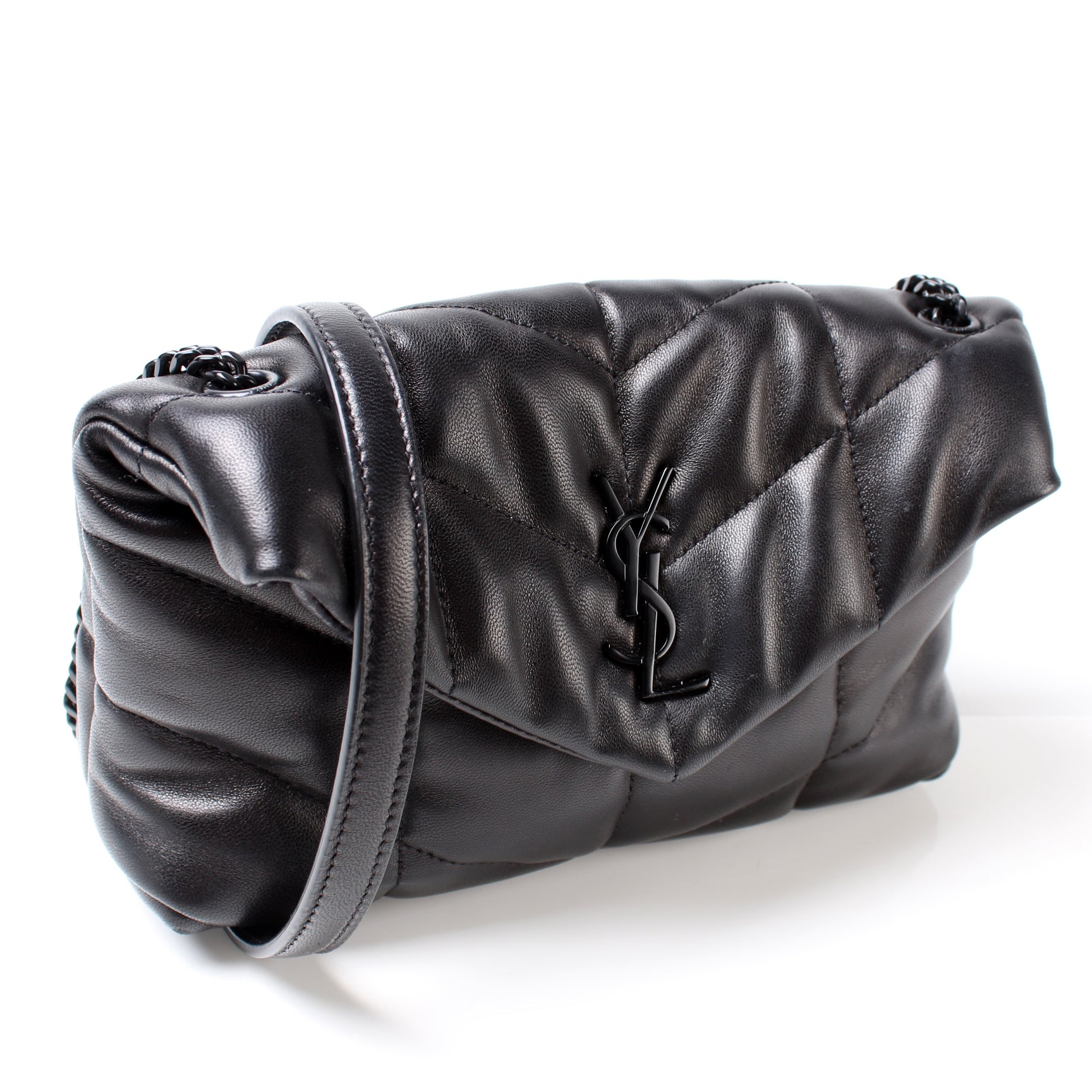 YSL Saint Laurent Saint Laurent Loulou Toy Puffer Bag Travel Bag