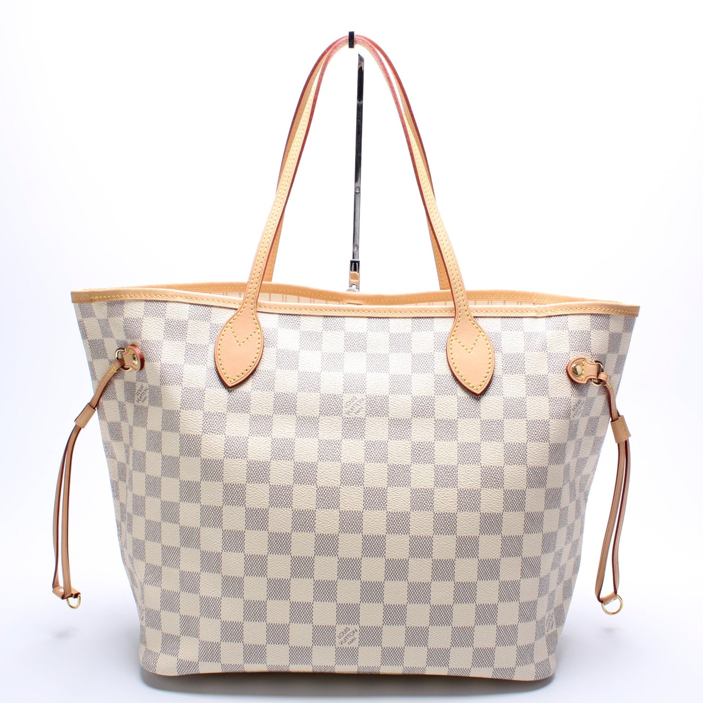 Louis Vuitton Neverfull MM Azur Damier Tote Bag Azur 88