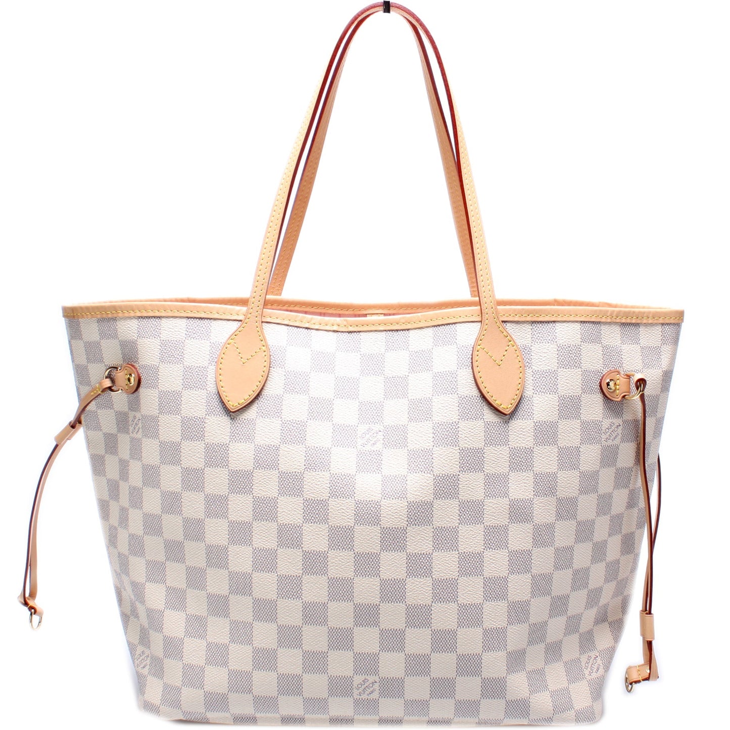Louis Vuitton Neverfull MM Azur Damier Tote Bag Azur 87