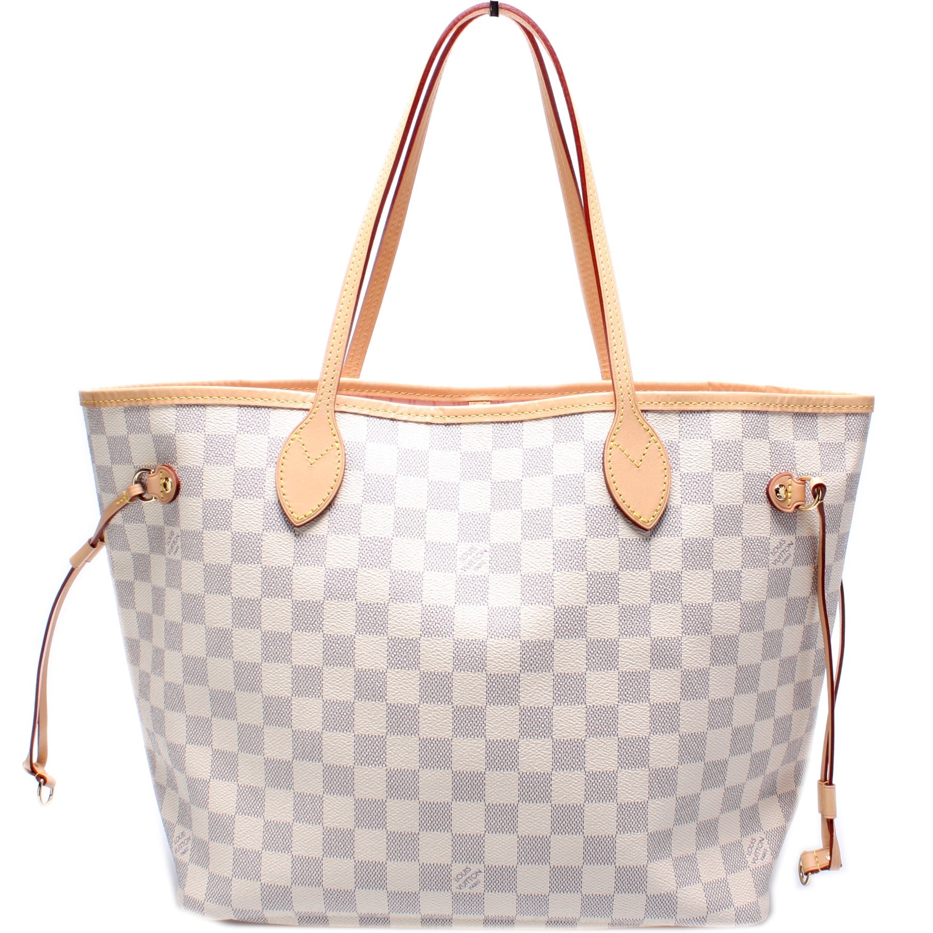Louis Vuitton Neverfull MM Azur Damier Tote Bag Azur 87