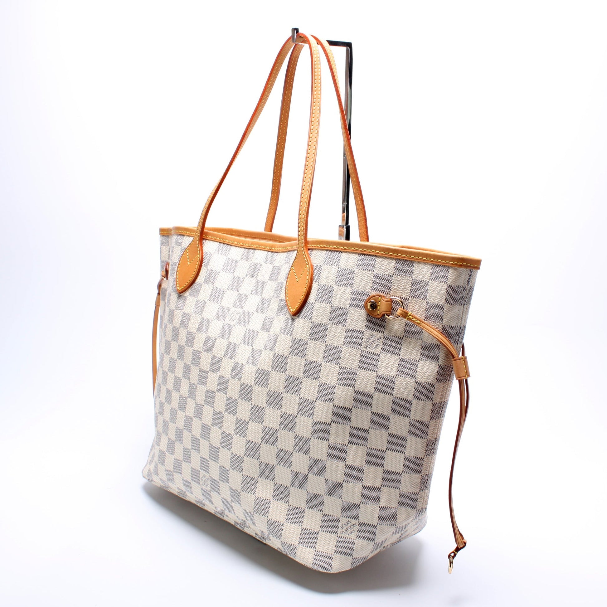 Louis Vuitton Neverfull MM Azur Damier Tote Bag Azur 89