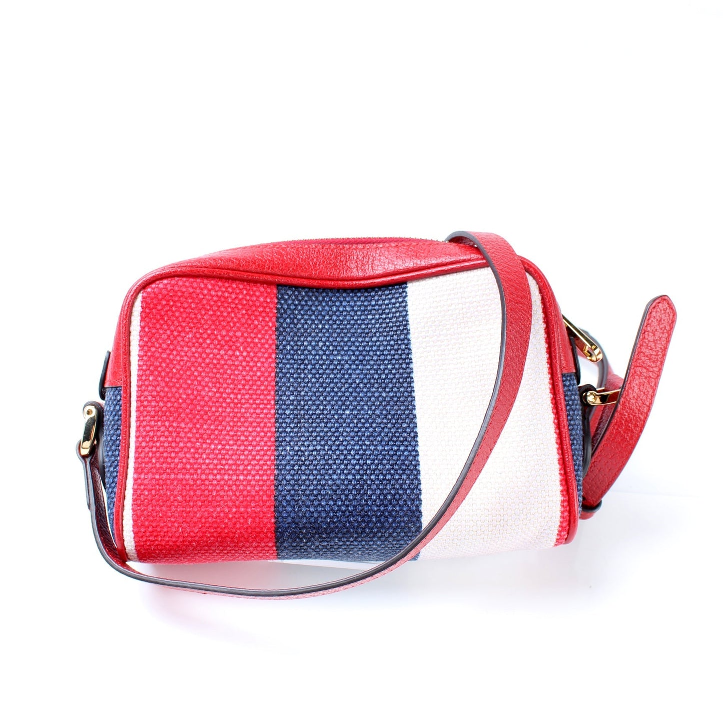 Gucci Stripe Ophidia Canvas Mini Travel Bag