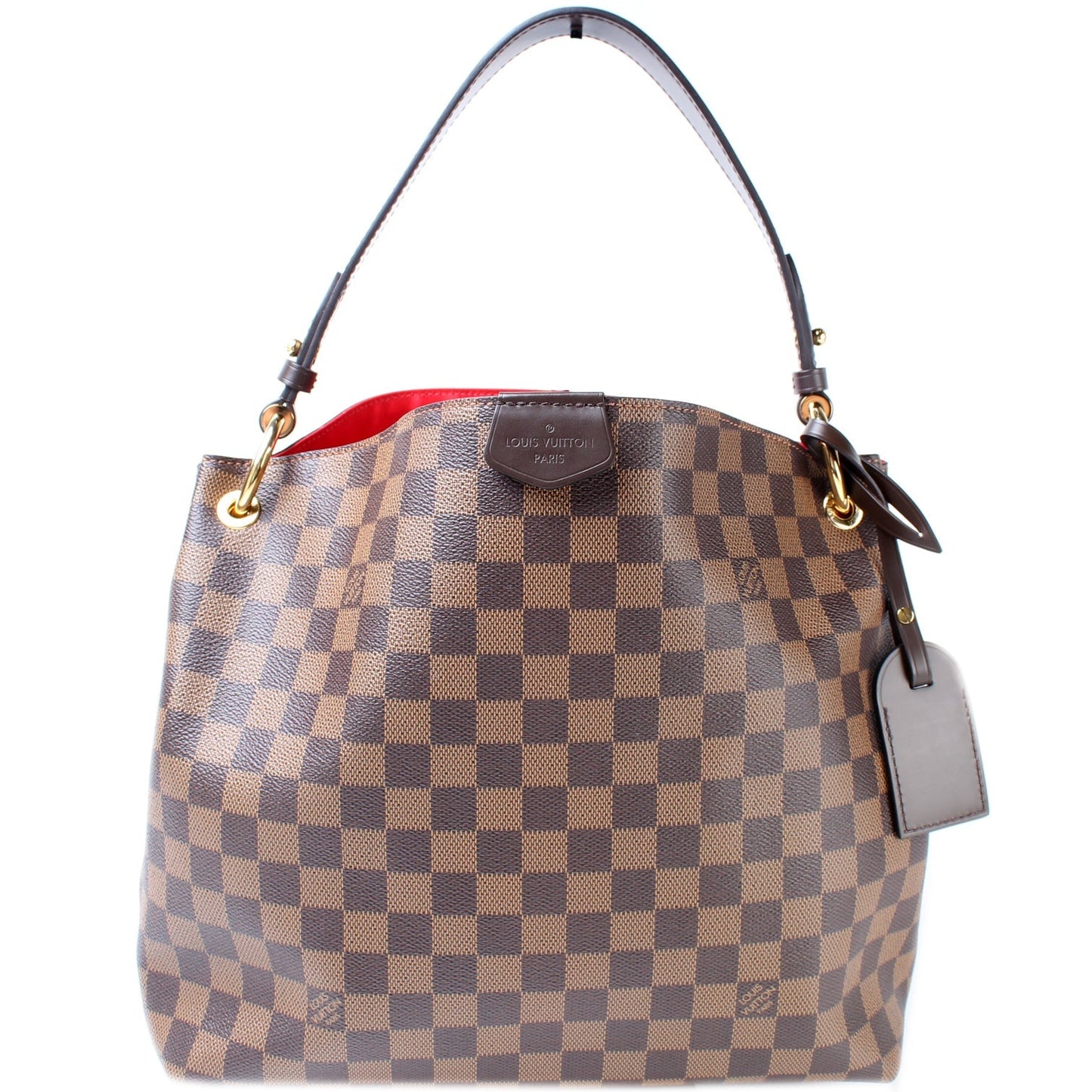 Louis Vuitton Graceful PM Ebene Damier Handbag Ebene 19