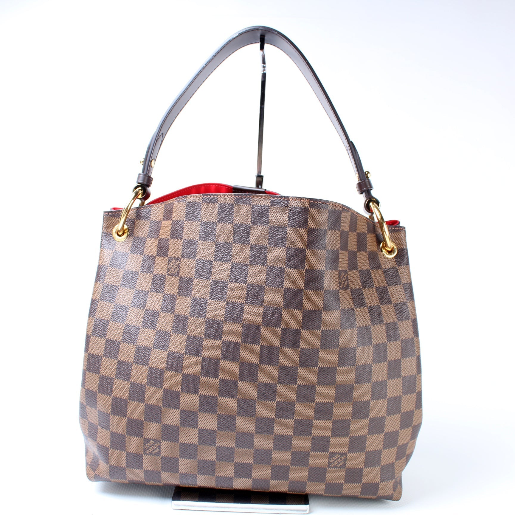 Louis Vuitton Graceful PM Ebene Damier Handbag Ebene 19