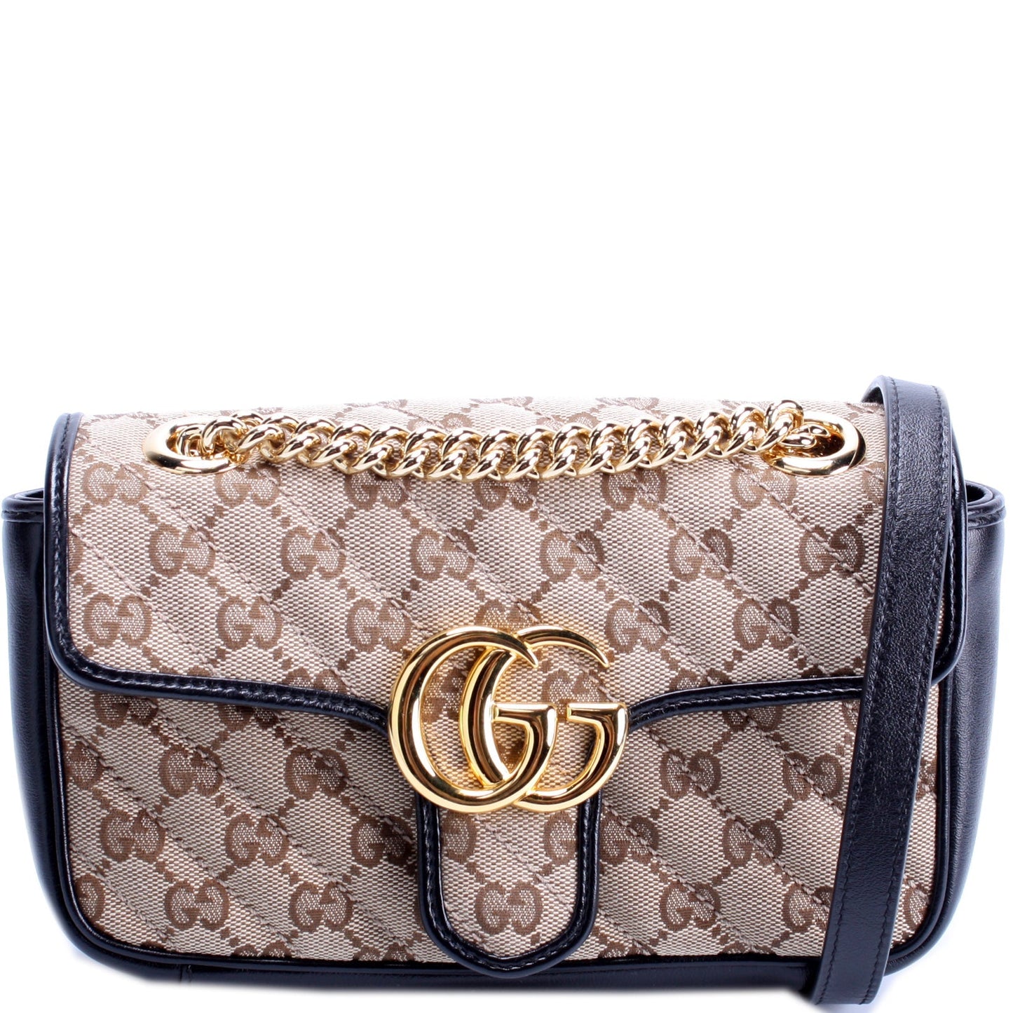 Gucci Marmont Mini Flap Shoulder Bag Flap 5