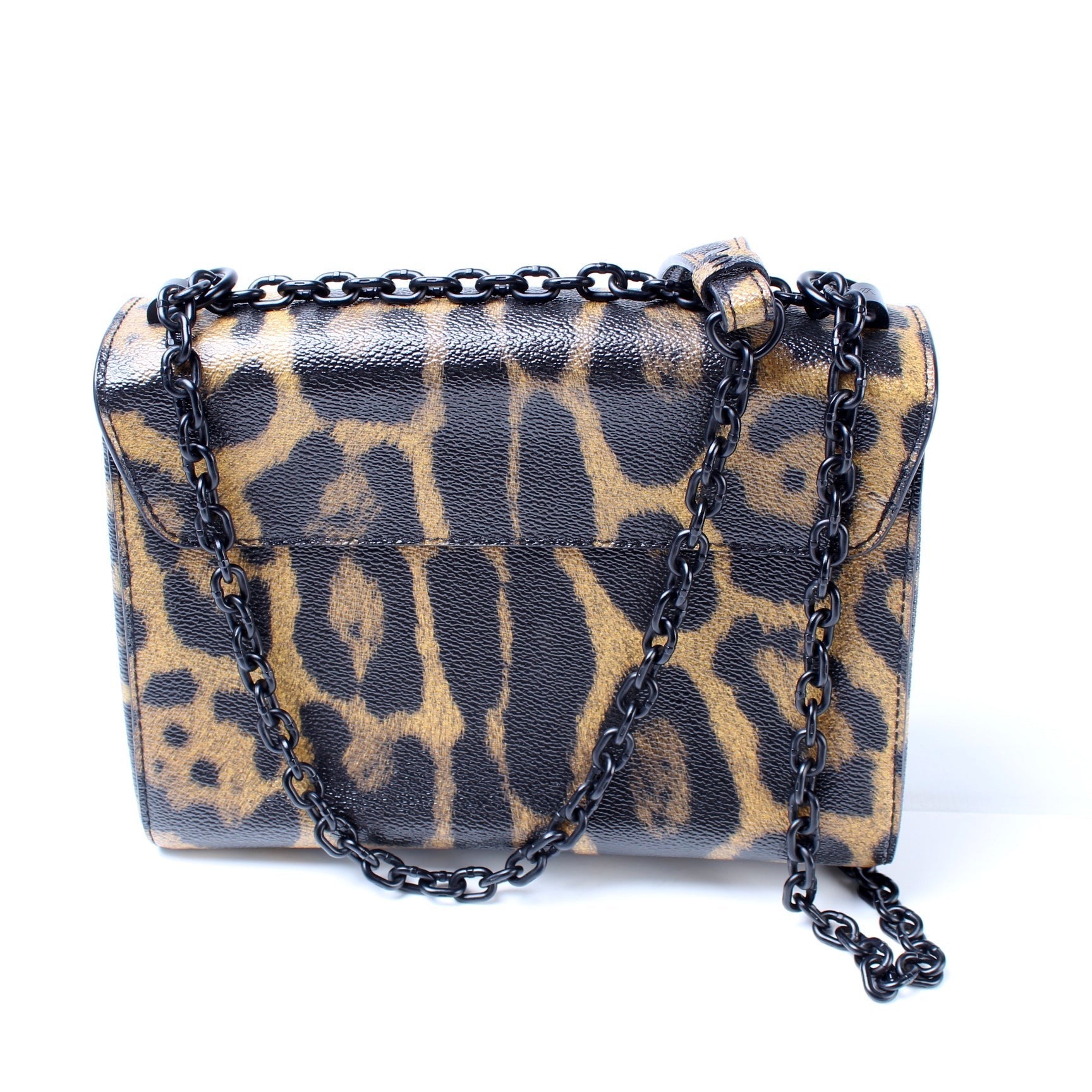 Louis Vuitton Twist Leopard MM Handbag