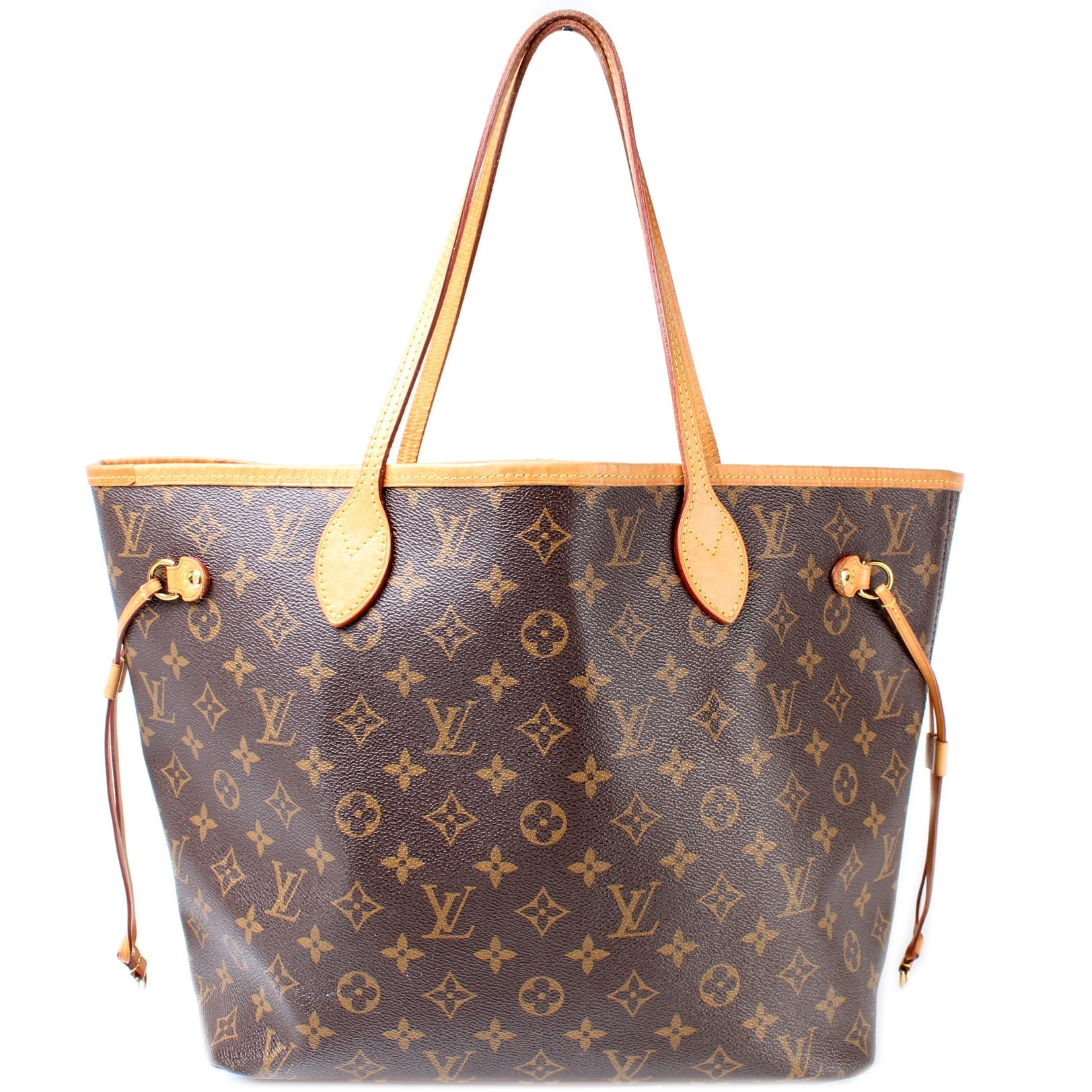 Louis Vuitton Neverfull MM Monogram Tote Bag Monogram 256