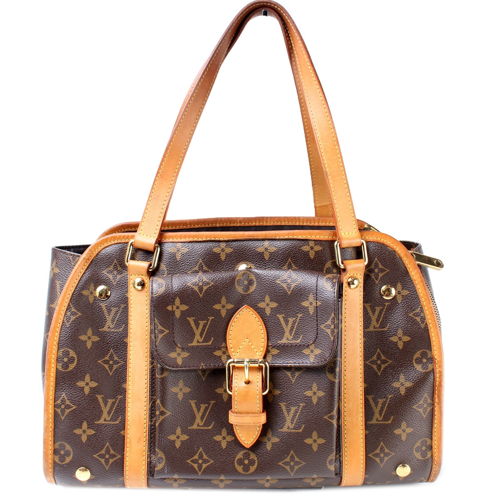 Louis Vuitton Sac Baxter Pet Carrier Monogram PM Handbag