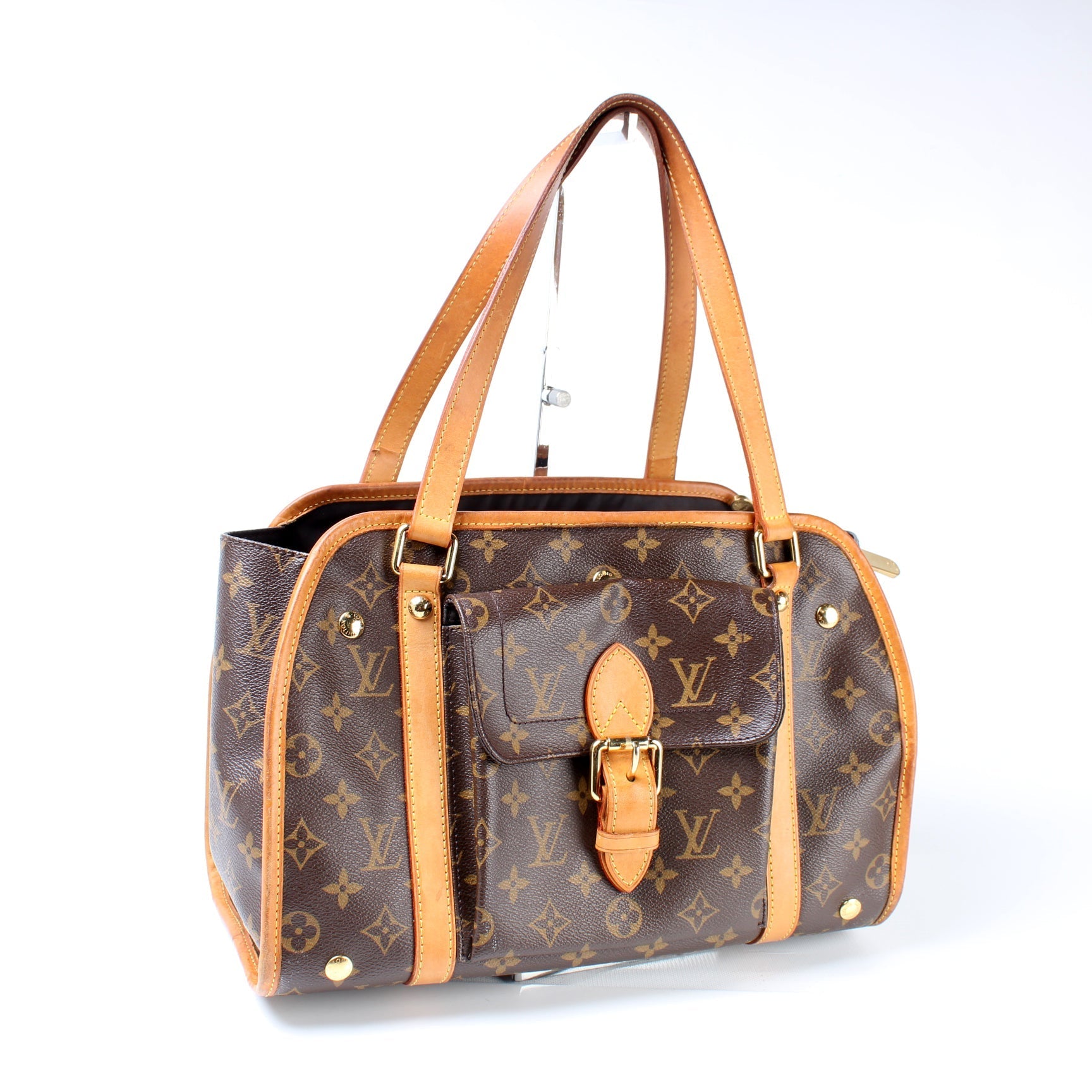 Louis Vuitton Sac Baxter Pet Carrier Monogram PM Handbag
