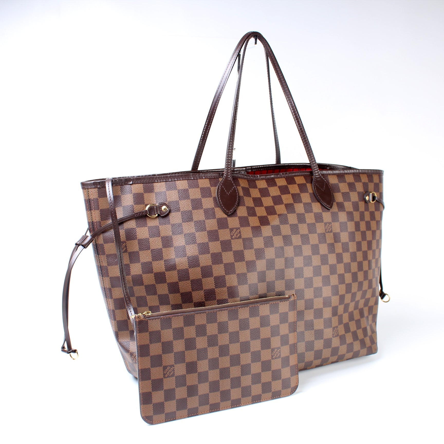 Louis Vuitton Neverfull GM W Ebene Damier Wallet Case Ebene 5