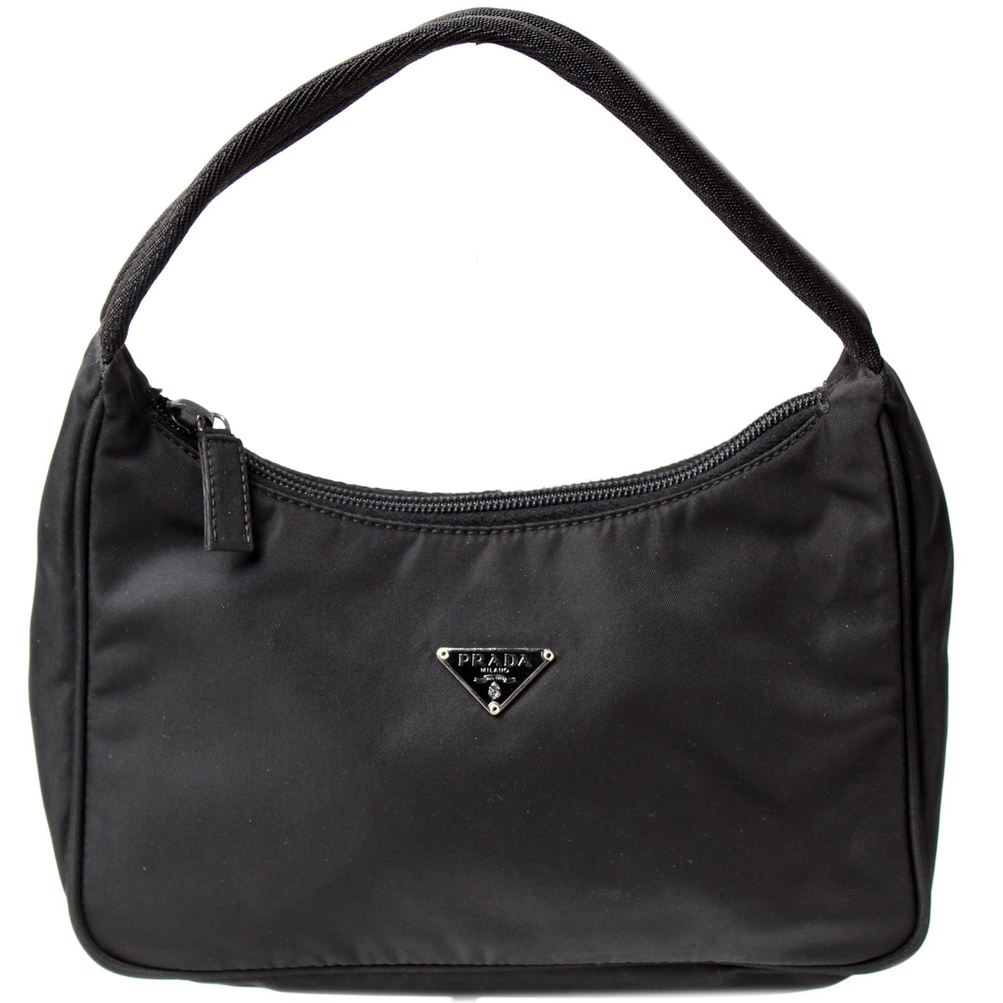 Prada Tessuto Hobo Bag Nylon Small Travel Bag