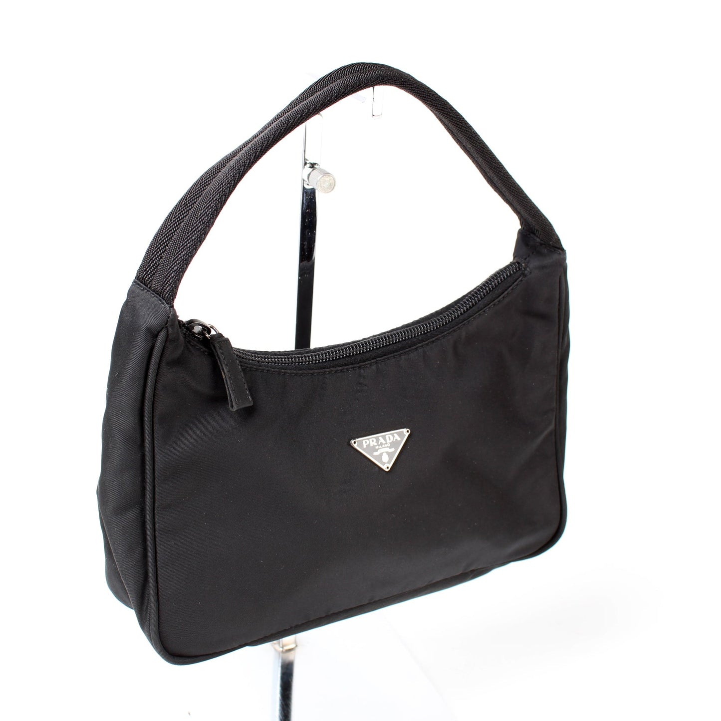 Prada Tessuto Hobo Bag Nylon Small Travel Bag