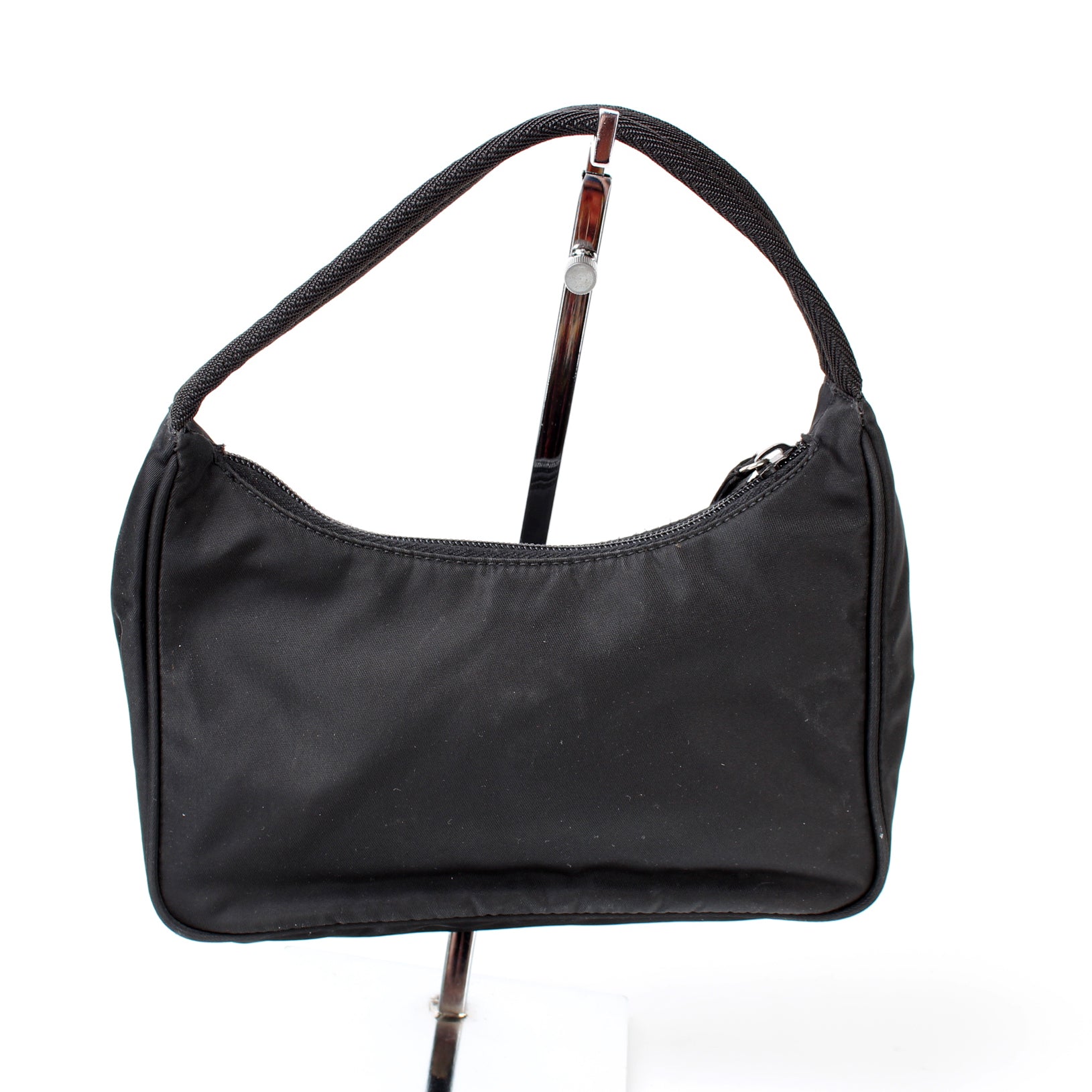 Prada Tessuto Hobo Bag Nylon Small Travel Bag