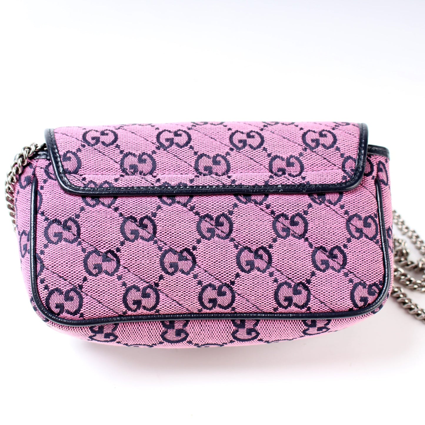 Gucci Marmont Canvas Mini Flap Travel Bag