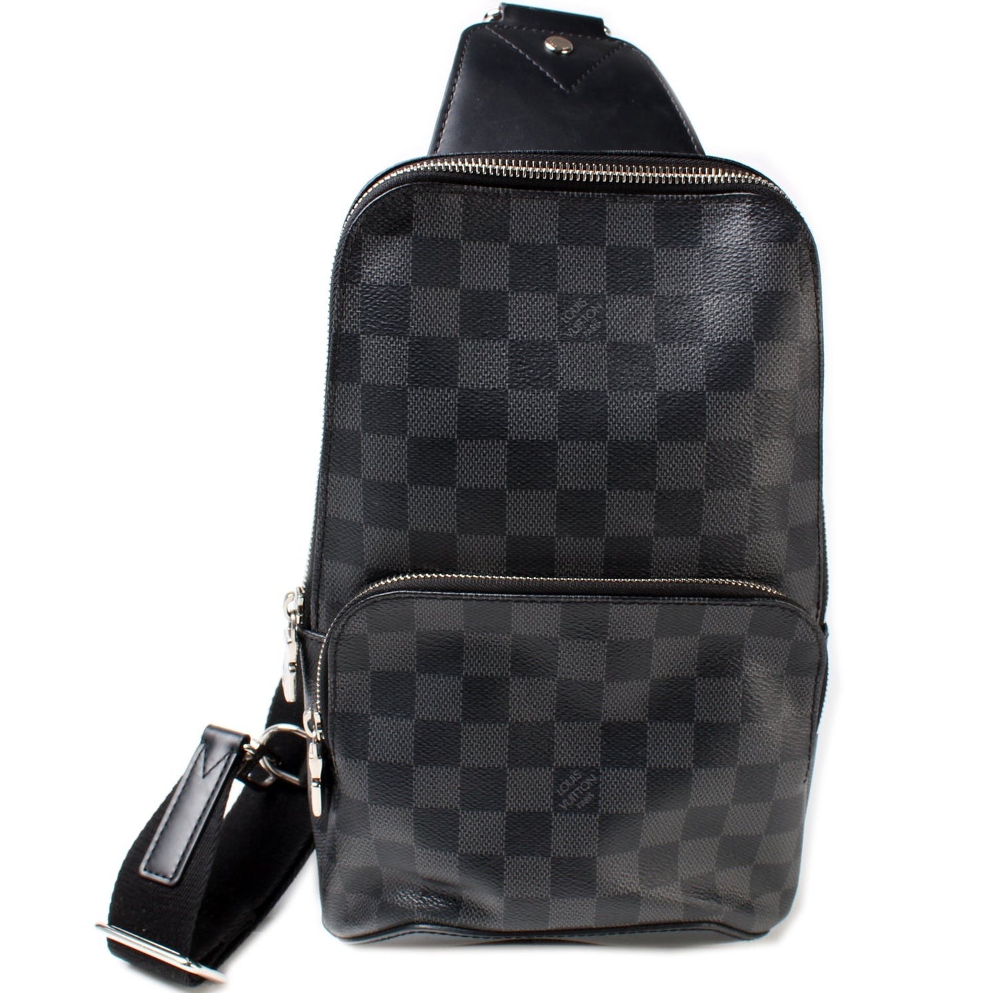 Louis Vuitton Avenue Sling Graphite Damier Crossbody Bag Damier Graphite