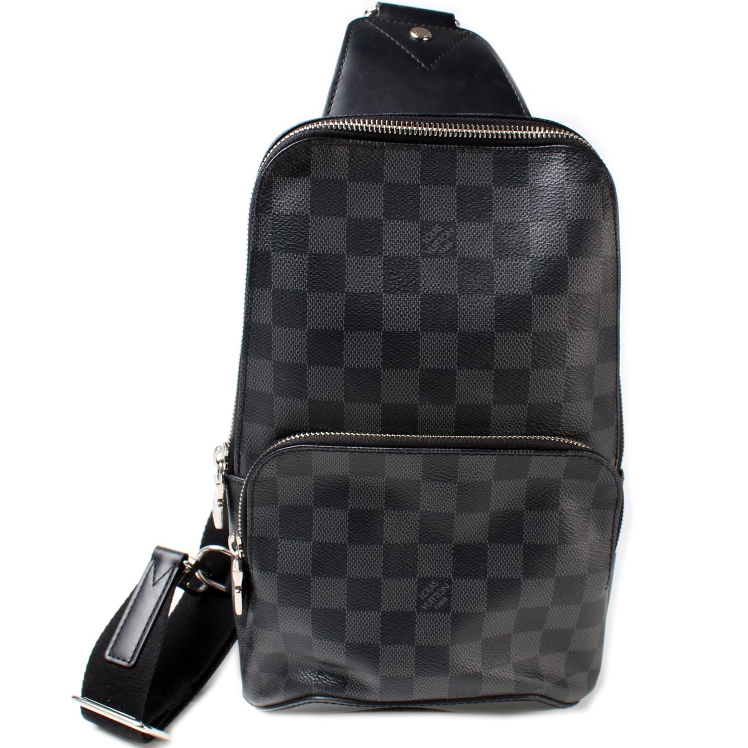 Louis Vuitton Avenue Sling Graphite Damier Crossbody Bag Damier Graphite
