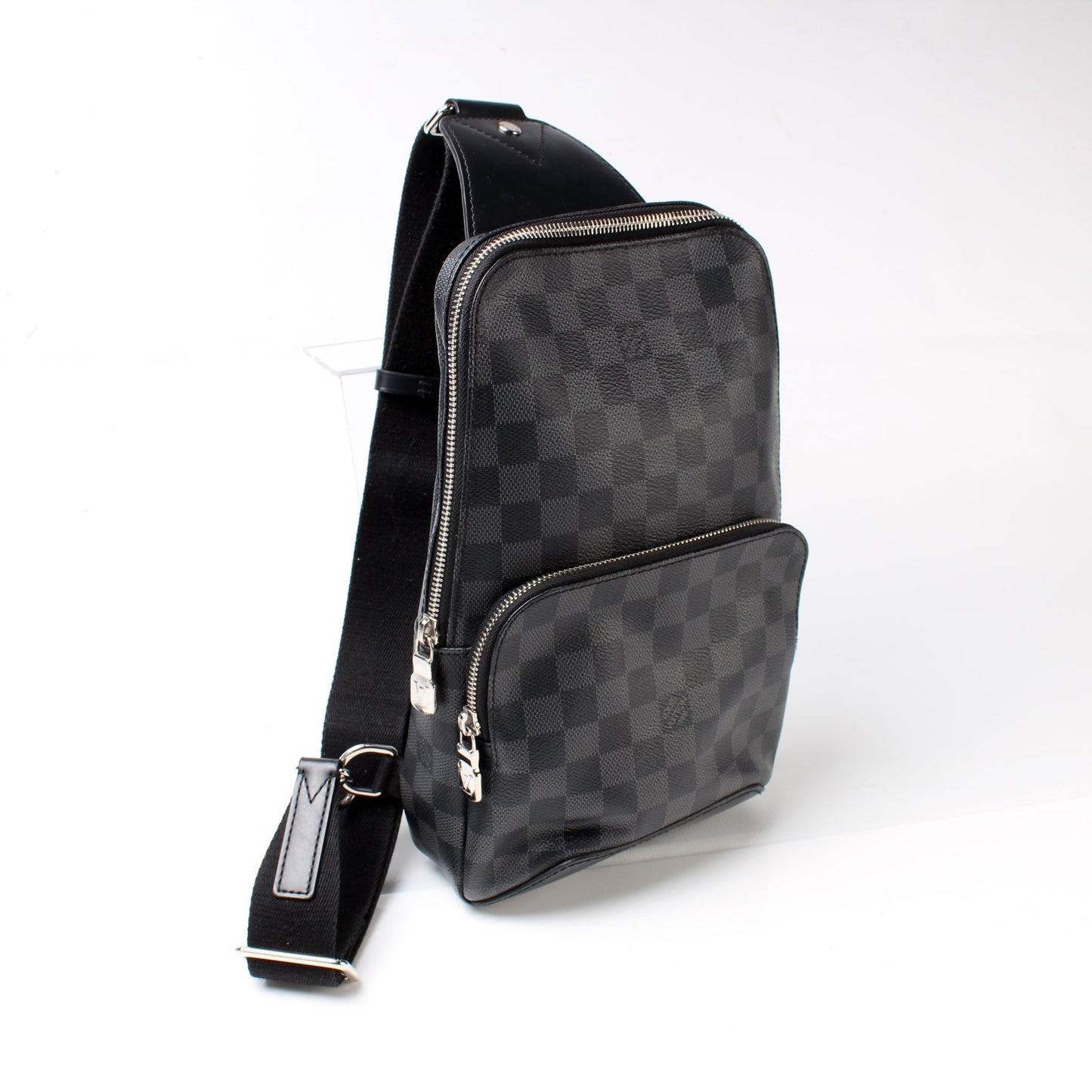 Louis Vuitton Avenue Sling Graphite Damier Crossbody Bag Damier Graphite