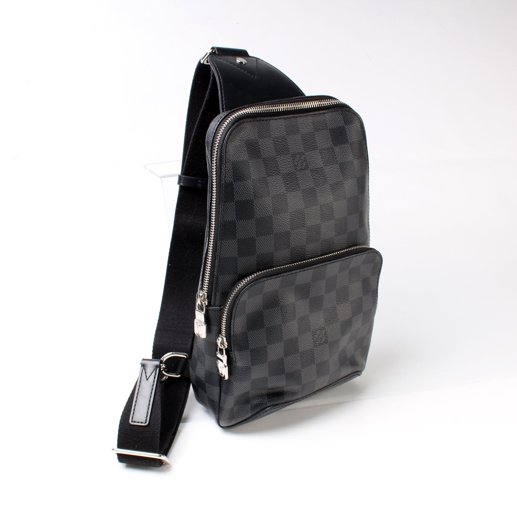 Louis Vuitton Avenue Sling Graphite Damier Crossbody Bag Damier Graphite