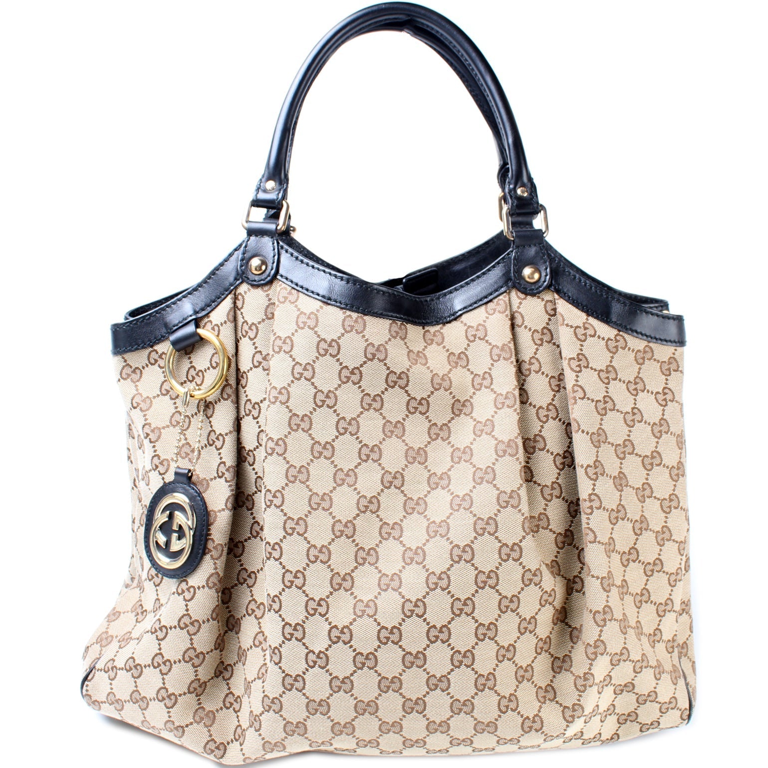 Gucci Sukey Bag Canvas Large Travel Bag Large 10