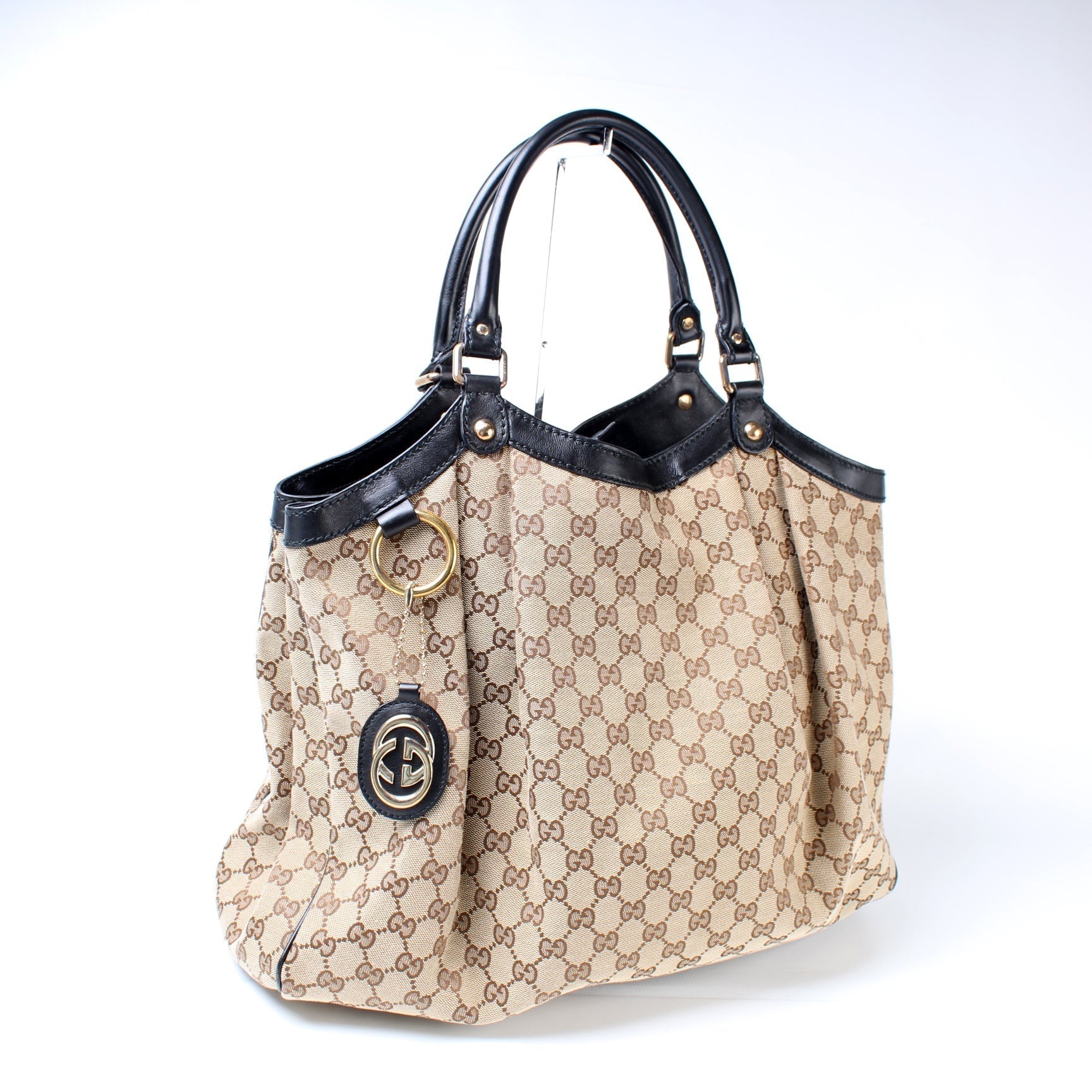 Gucci Sukey Bag Canvas Large Travel Bag Large 10