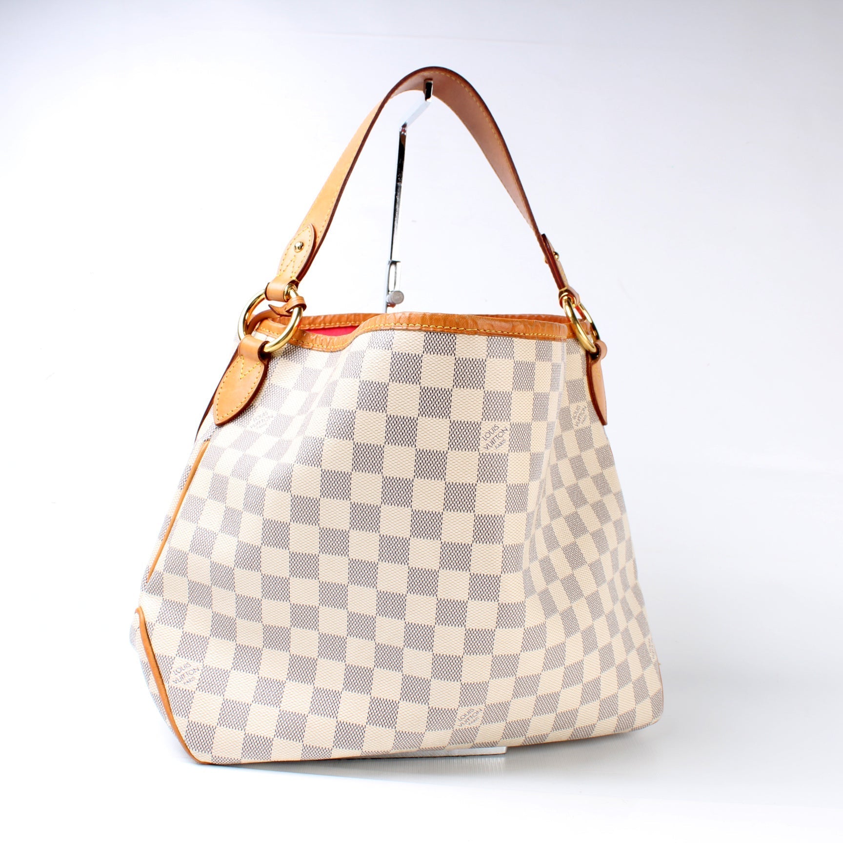 Louis Vuitton Delightful PM Azur Damier Handbag Azur 5
