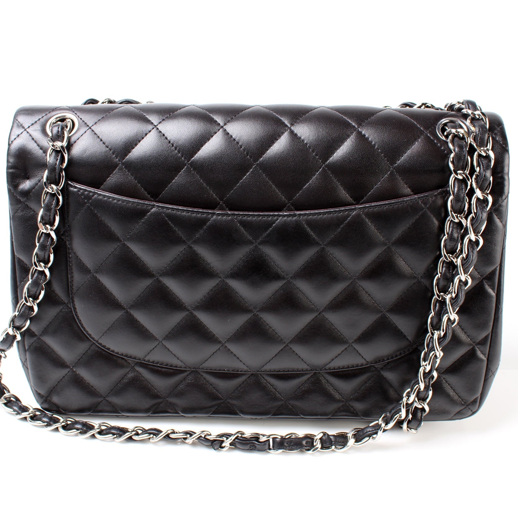 Chanel Classic Flap Jumbo Lambskin 17-20M Handbag