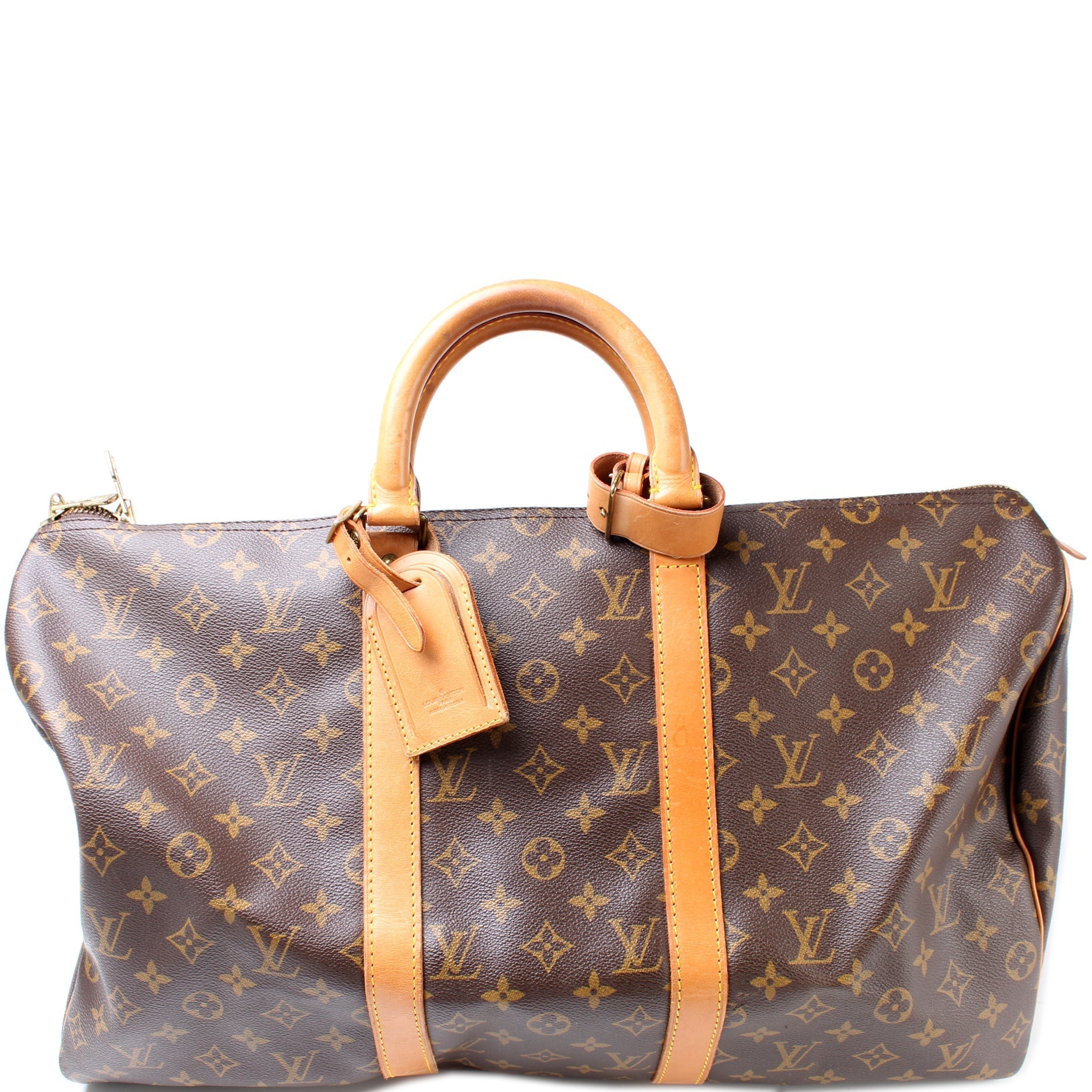 Louis Vuitton Keepall 50 Monogram Travel Bag Monogram 31