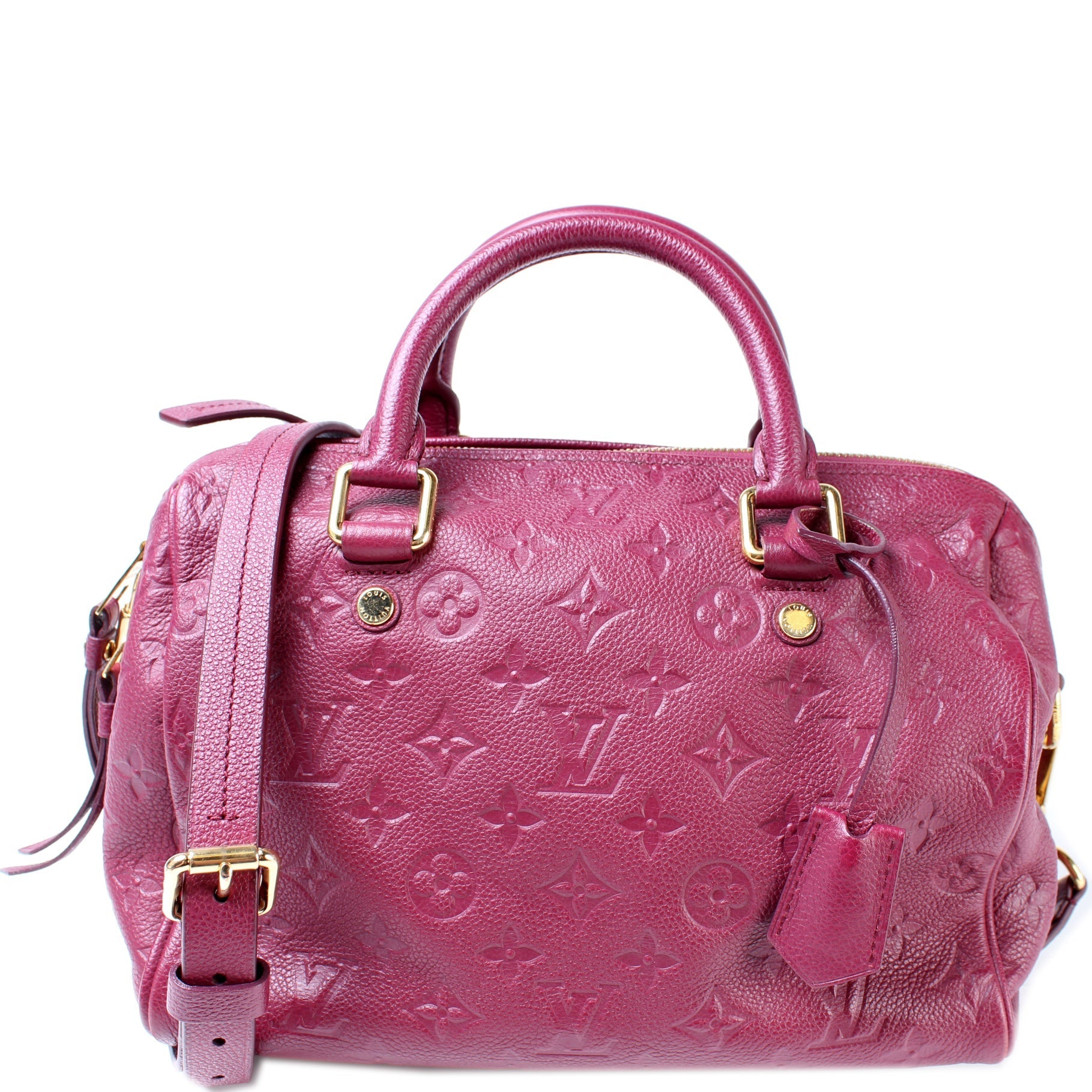 Louis Vuitton Speedy 25 Bandouliere Empreinte Handbag Empreinte 3
