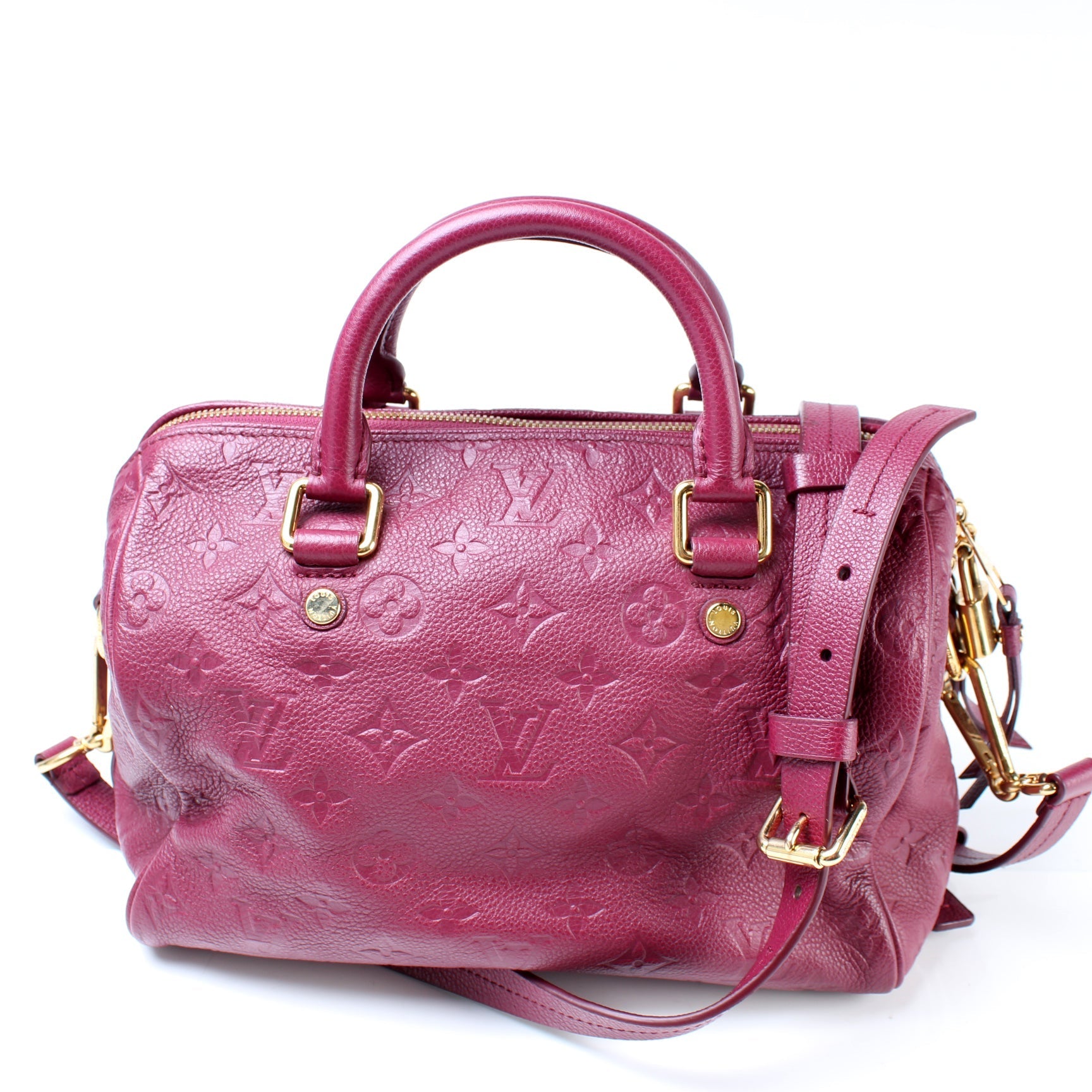 Louis Vuitton Speedy 25 Bandouliere Empreinte Handbag Empreinte 3
