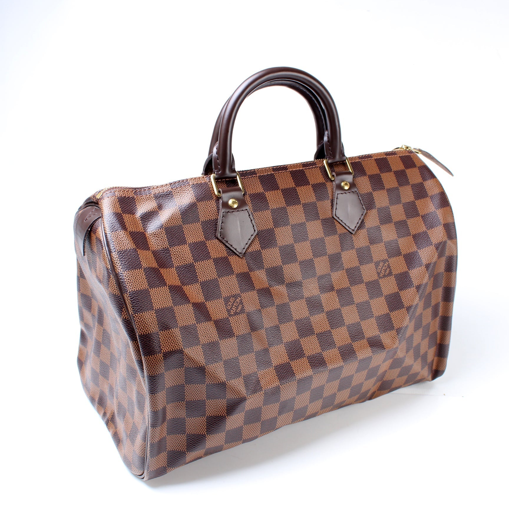 Louis Vuitton Speedy 35 Ebene Damier Handbag Ebene 23