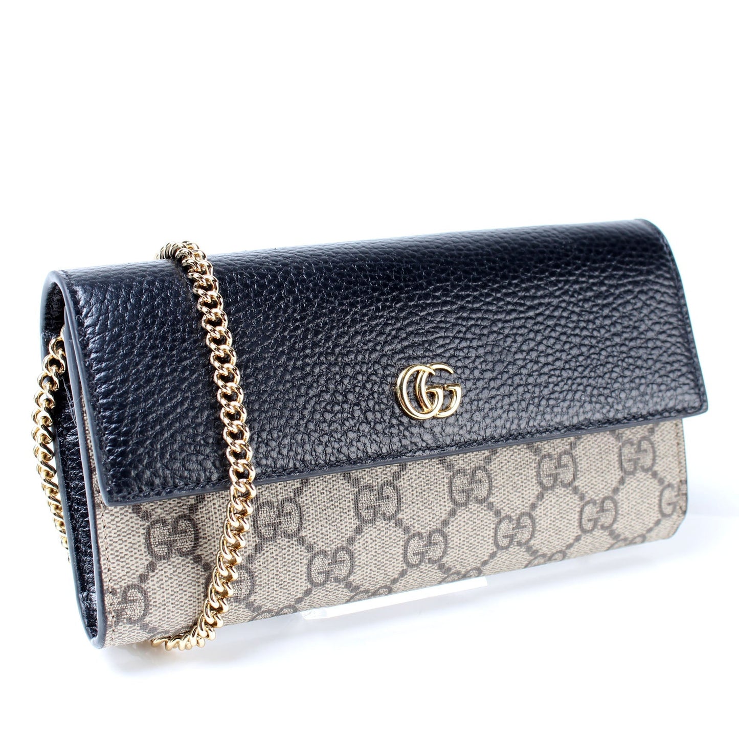 Gucci GG Marmont Chain Wallet Case