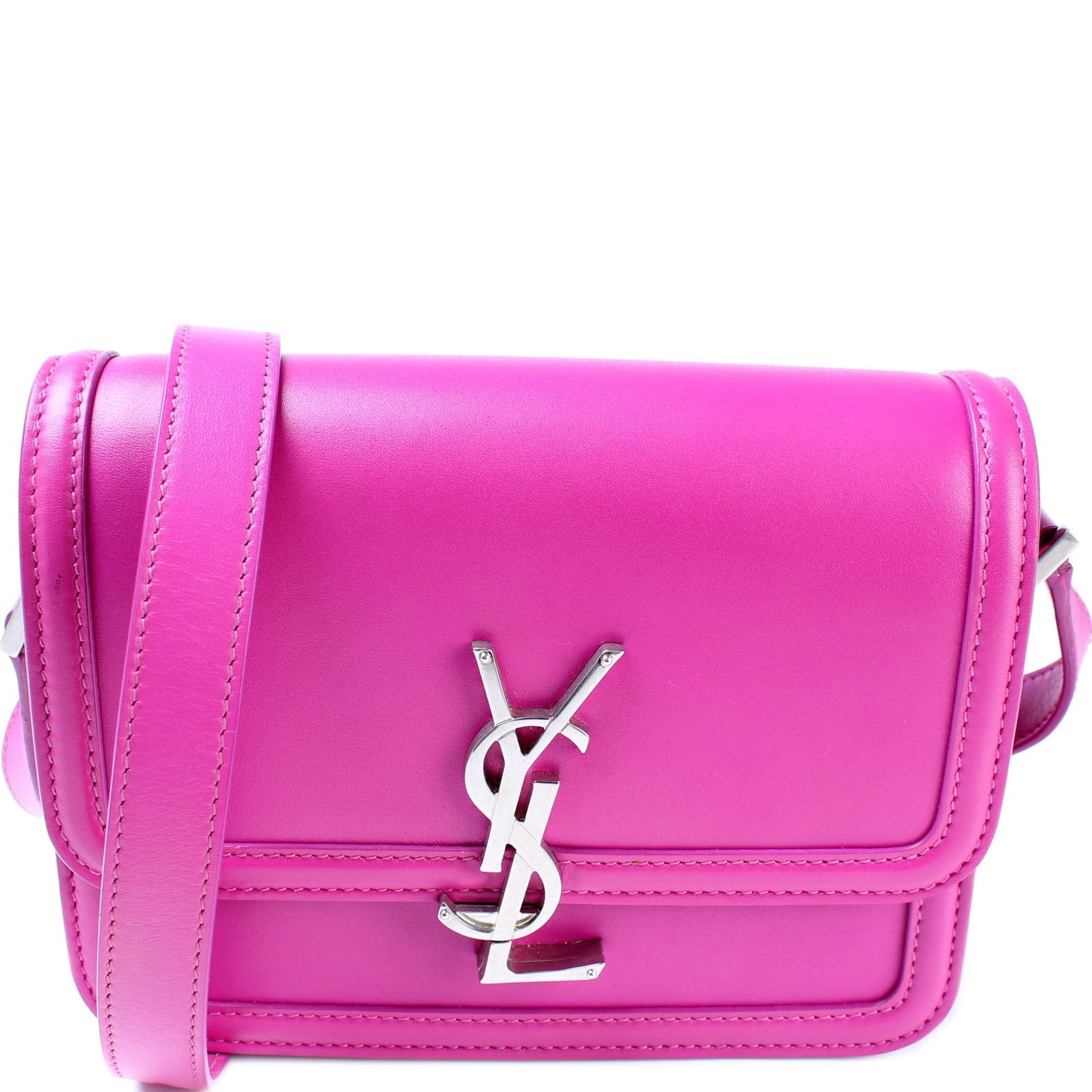 YSL Saint Laurent Solferino Calfskin Bag Small Travel Bag