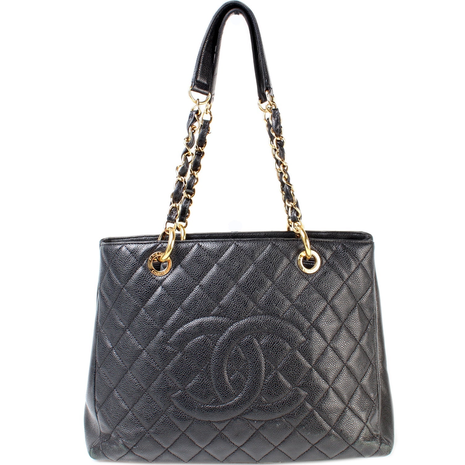 Chanel Grand Shopping Caviar Tote Bag Caviar 26
