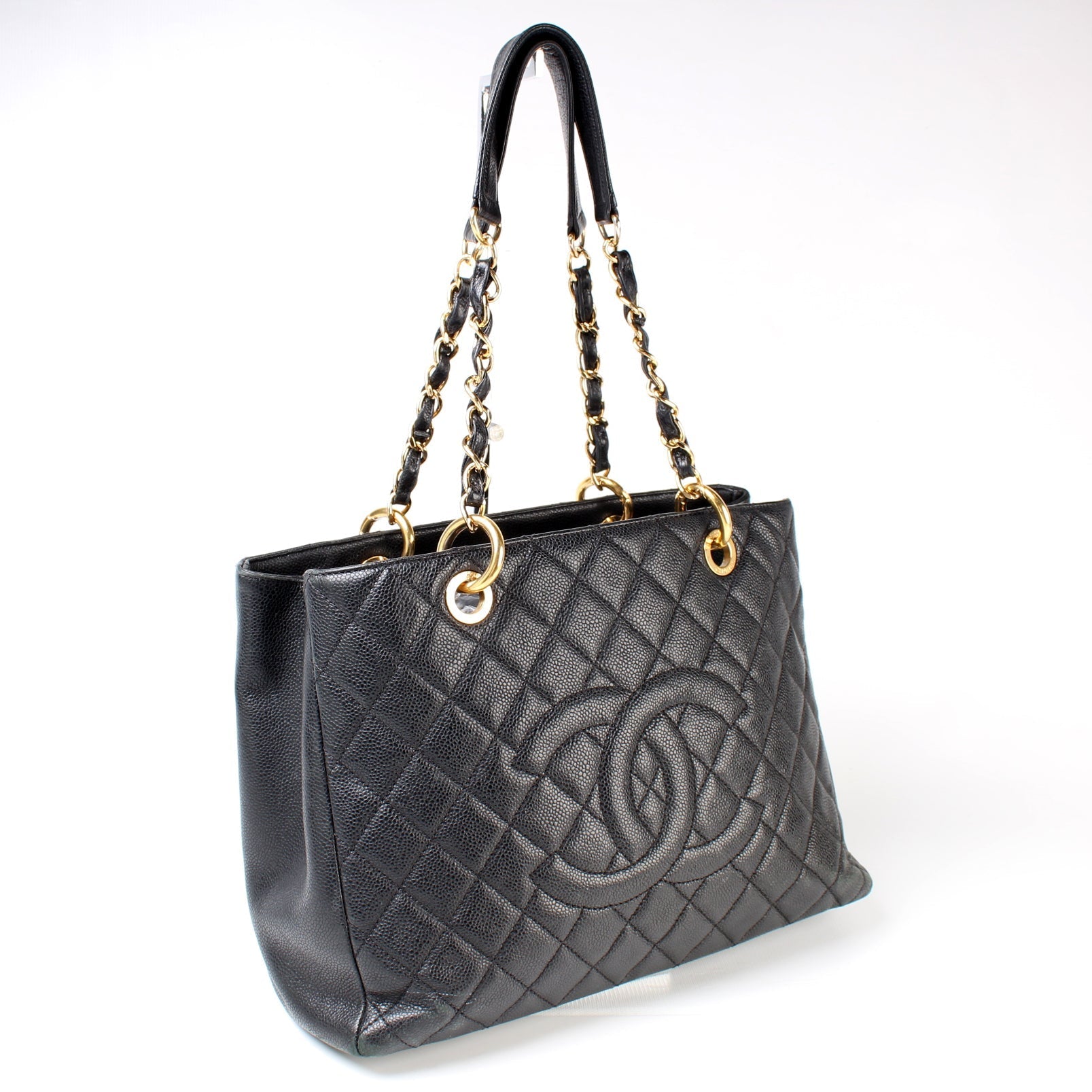 Chanel Grand Shopping Caviar Tote Bag Caviar 26