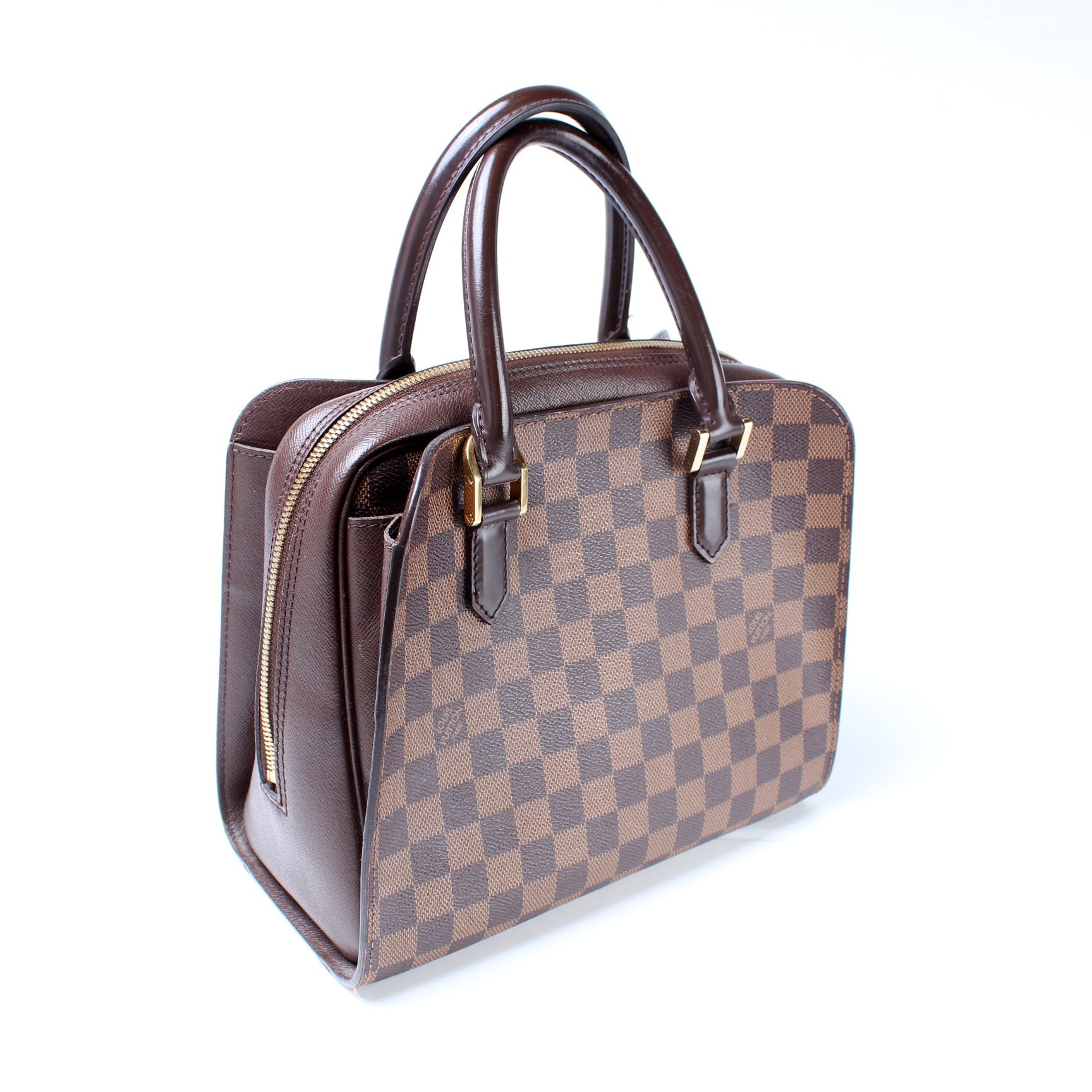 Louis Vuitton Triana Ebene Damier Handbag Ebene 6