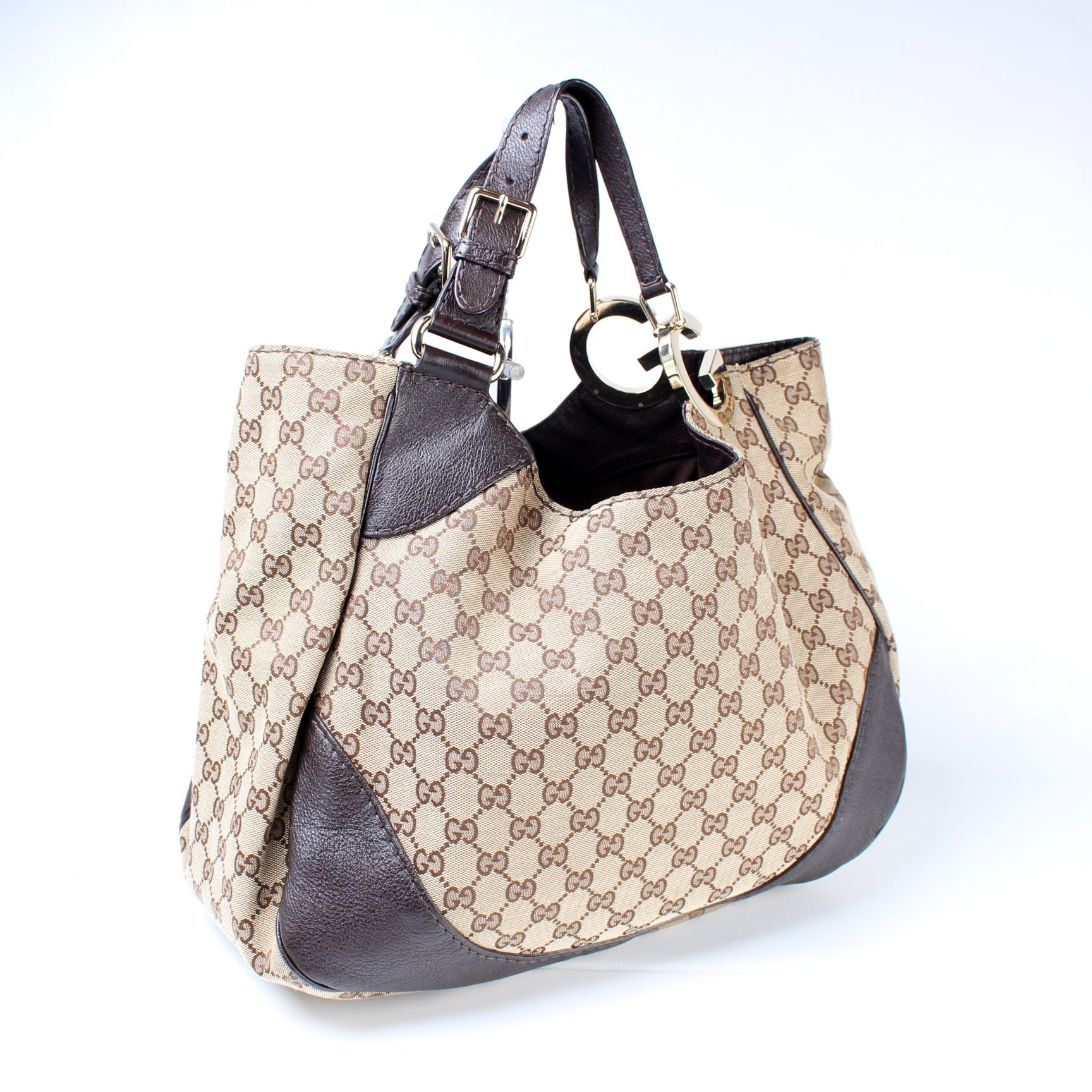 Gucci Charlotte GG Canvas Shoulder Bag