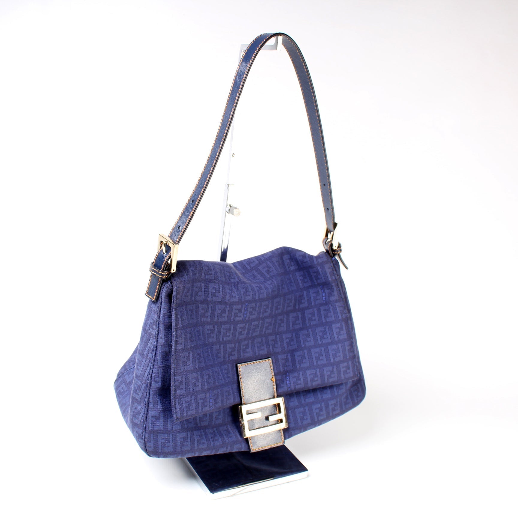 Fendi Mamma Forever Zucchino Fabric Bag Travel Bag