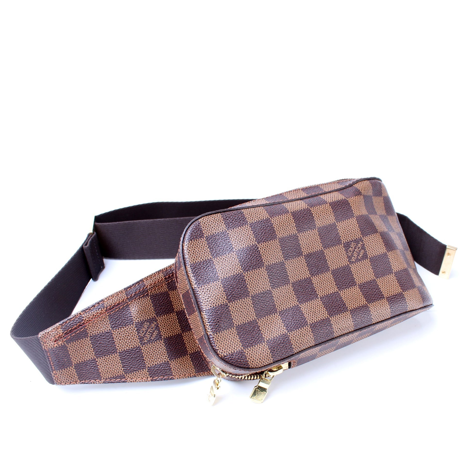 Louis Vuitton Geronimos Ebene Damier Handbag Ebene 23
