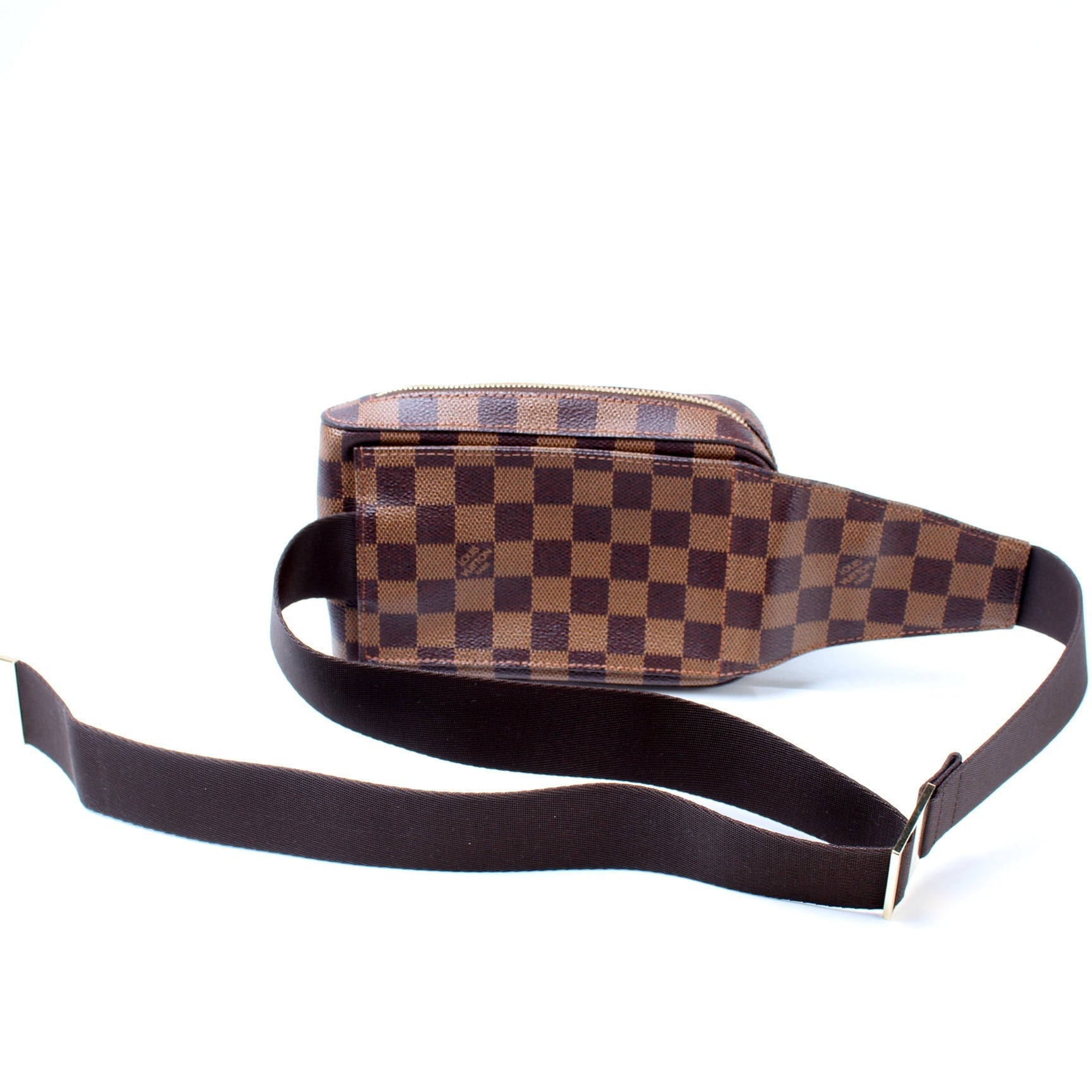 Louis Vuitton Geronimos Ebene Damier Handbag Ebene 23