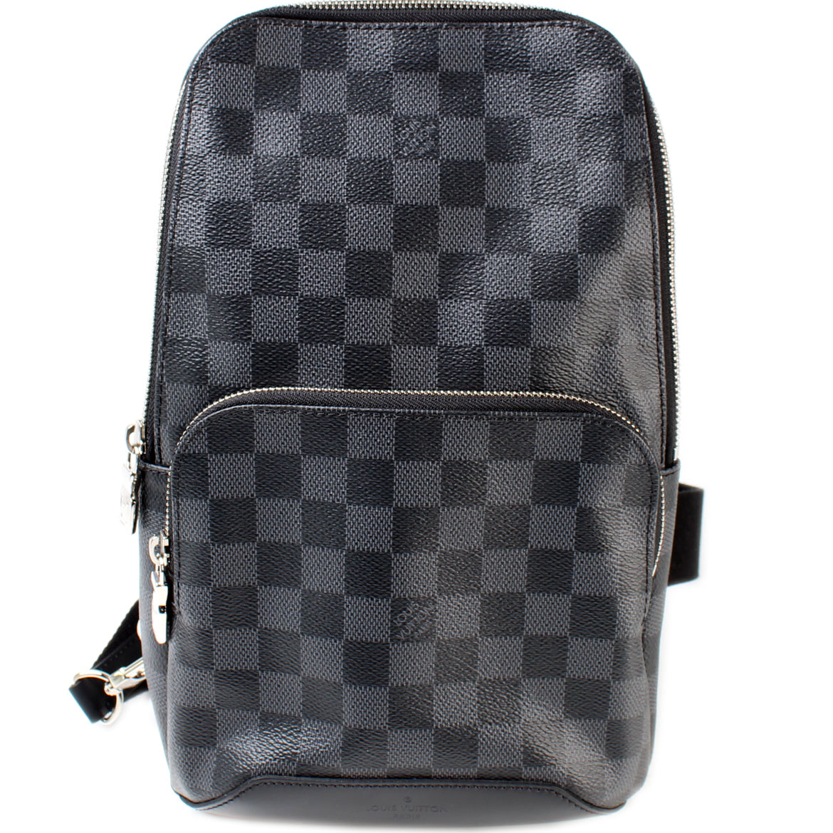Louis Vuitton Avenue Sling Graphite Damier Crossbody Bag Graphite 5