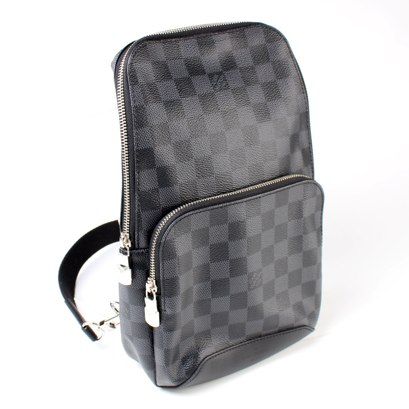 Louis Vuitton Avenue Sling Graphite Damier Crossbody Bag Graphite 5