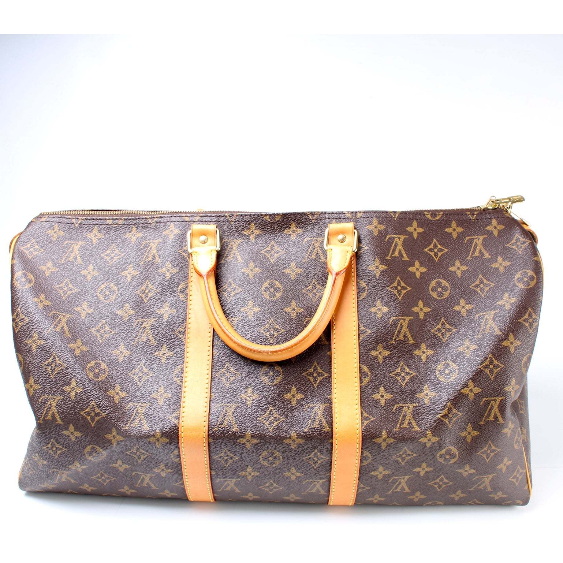 Louis Vuitton Keepall 50 Monogram Travel Bag Monogram 30