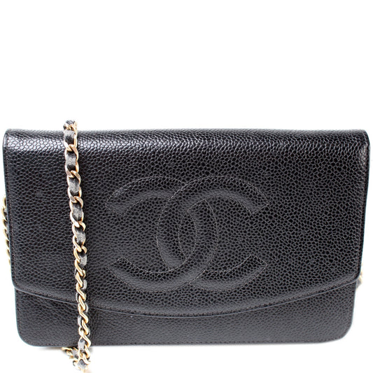Chanel WOC Timeless CC Caviar Clutch Bag Caviar 2
