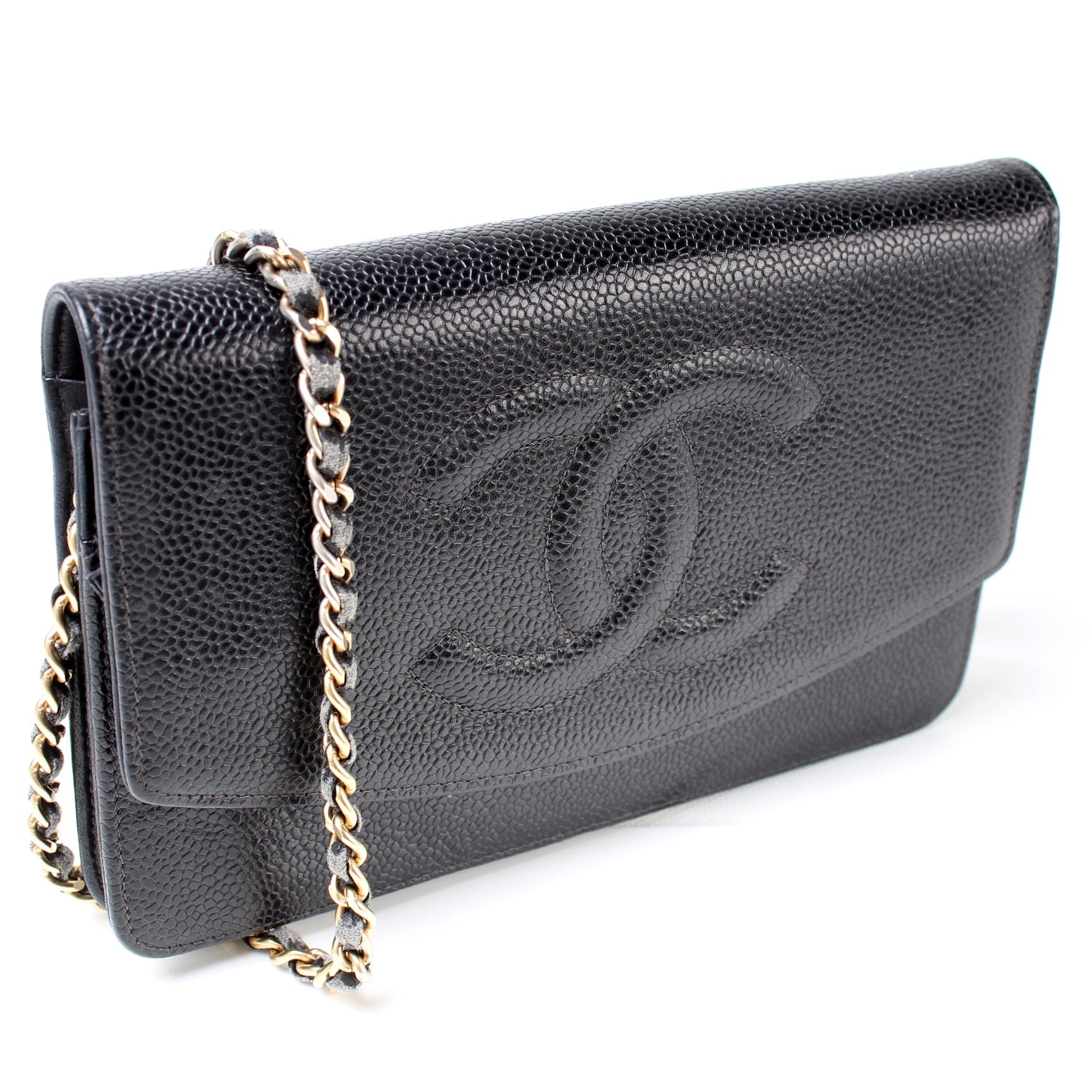 Chanel WOC Timeless CC Caviar Clutch Bag Caviar 2