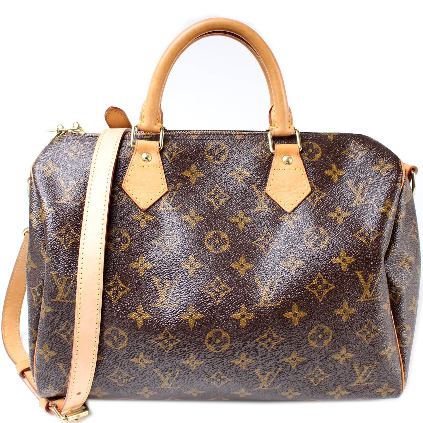 Louis Vuitton Speedy 30 Bandouliere Monogram Handbag Monogram 6