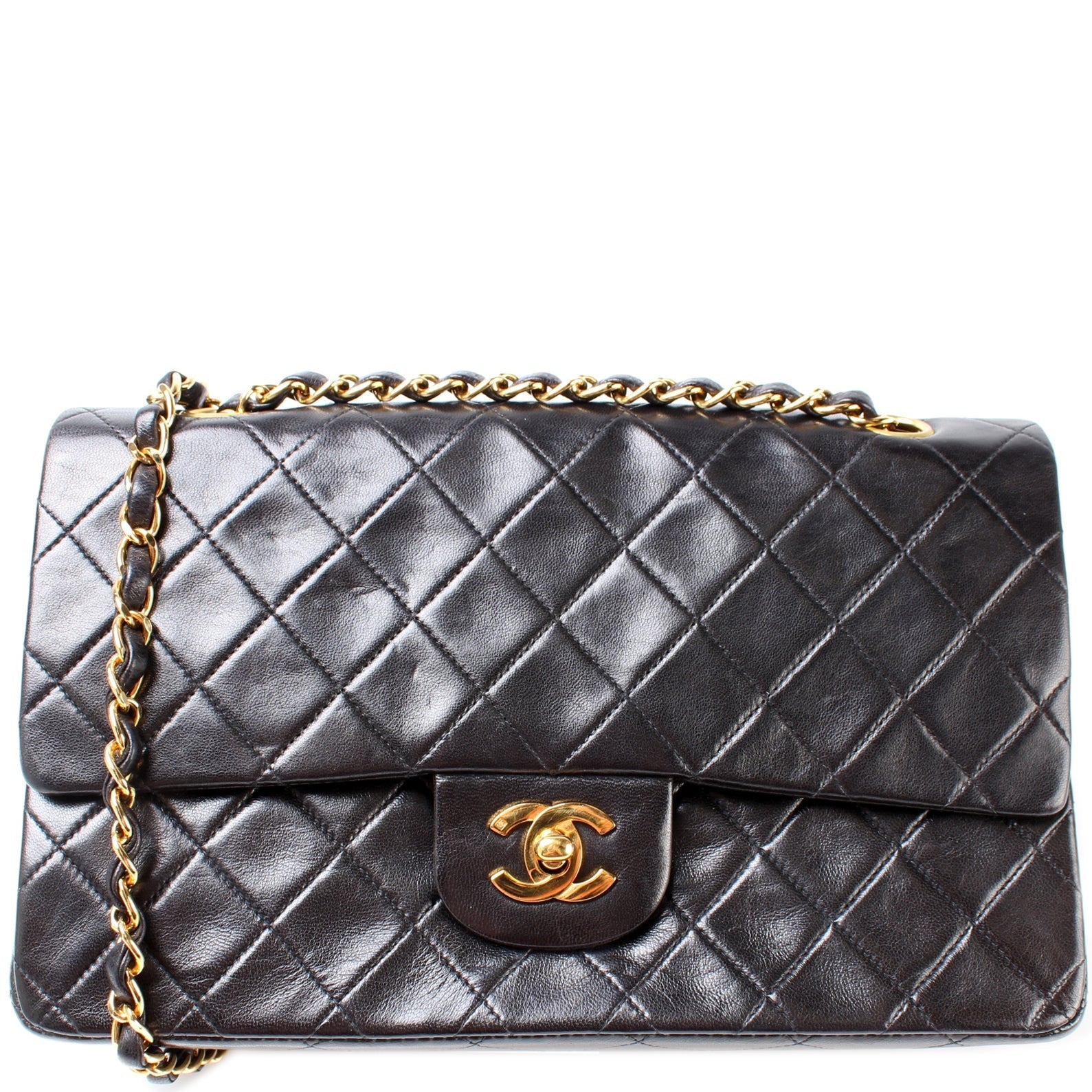 Chanel Classic Flap Lambskin 00-05M Handbag