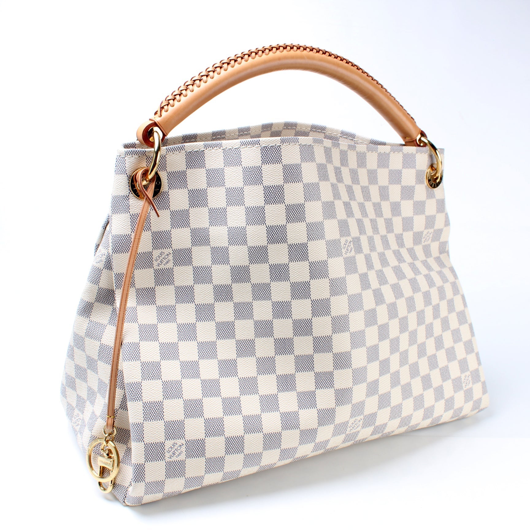 Louis Vuitton Artsy MM Azur Damier Handbag Azur 16
