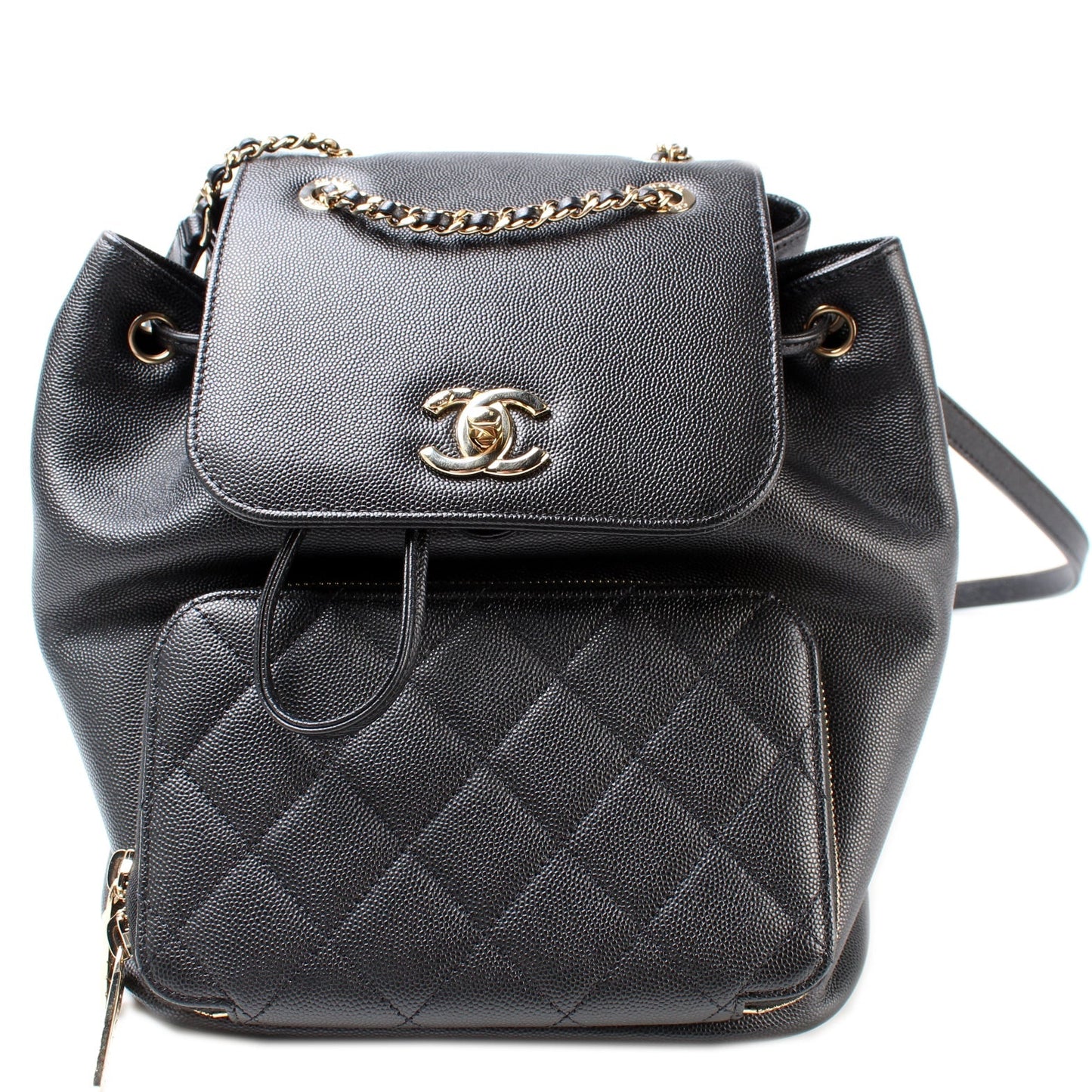 Chanel Bussiness Affinity Backpack Caviar 25M