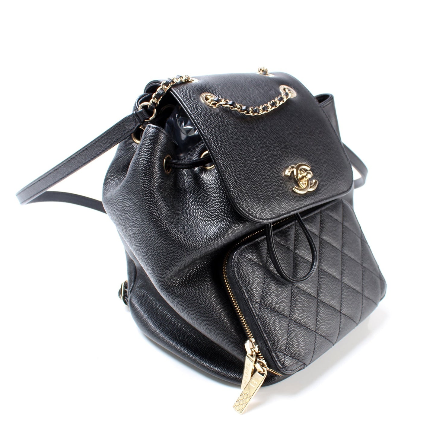 Chanel Bussiness Affinity Backpack Caviar 25M